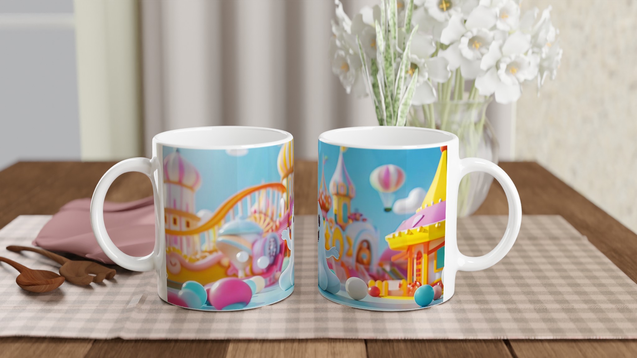 Glad Spöke Barnmugg – Lekfull 11oz Keramisk Mugg för Små Äventyr 10 20a11eba-264c-4935-82c9-19a3b172ee88