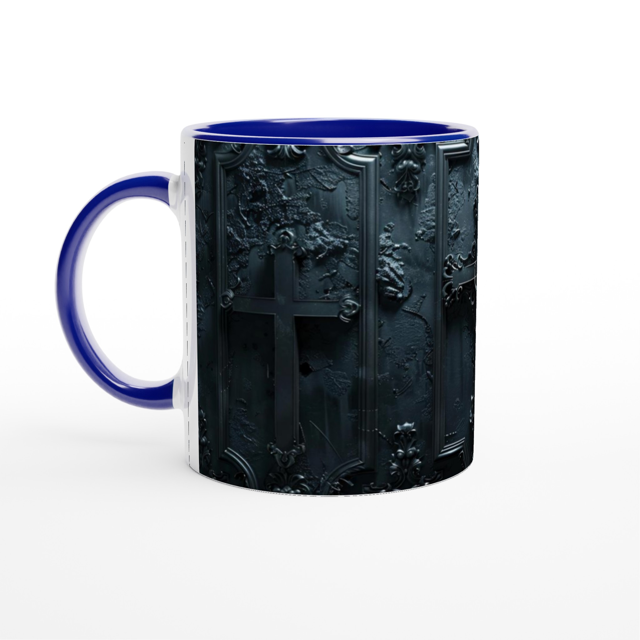 Elegant 11oz Ceramic Mug with Gothic Black Design – Choose Your Color 4 211de89c-f7a2-41ef-9234-7a1d560ecb4b