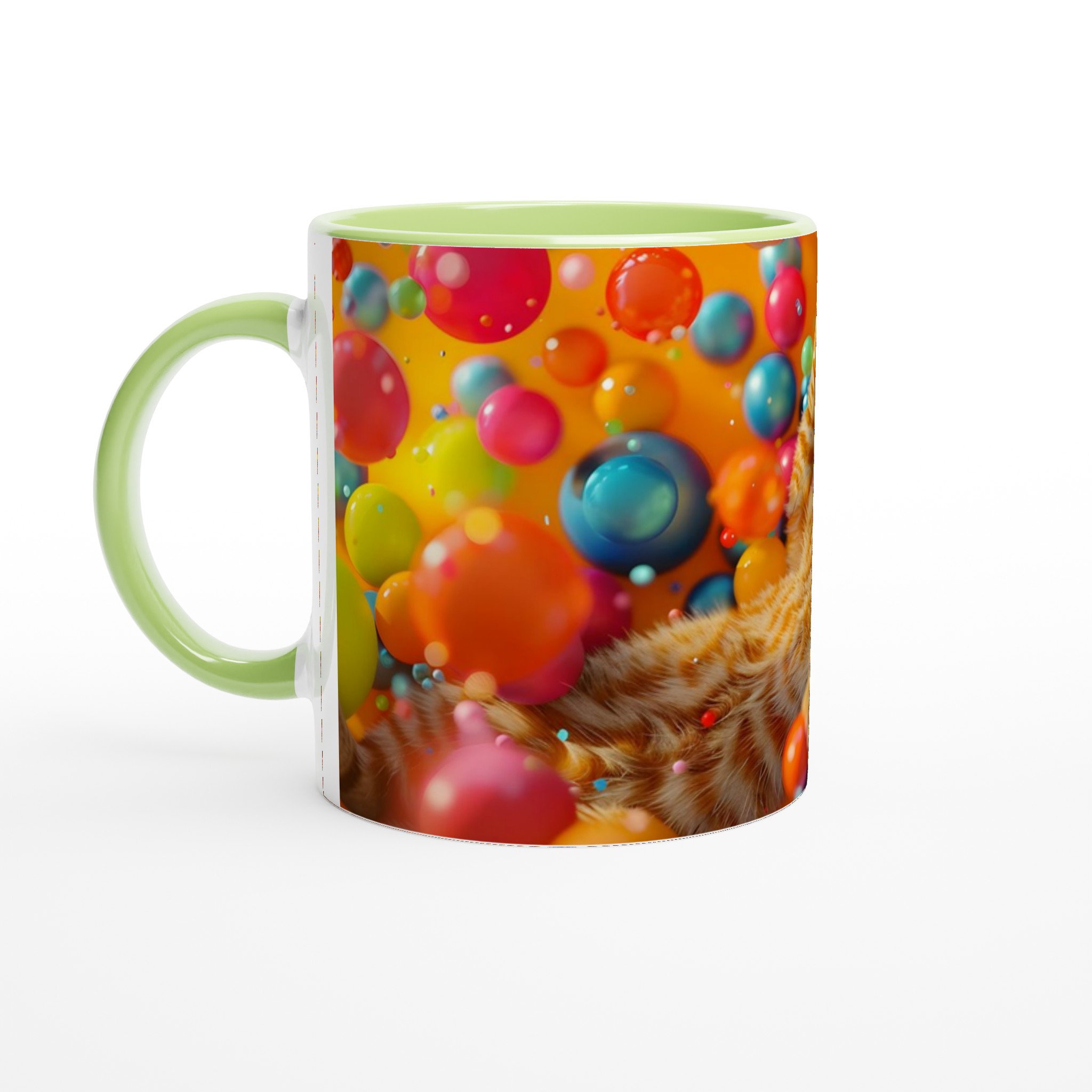 Färgglad Kattdröm 11oz Keramikmugg – Din Dagligen Dos av Glädje i Flera Färgval 3 21265534-a40c-44cb-9448-c7995228176b