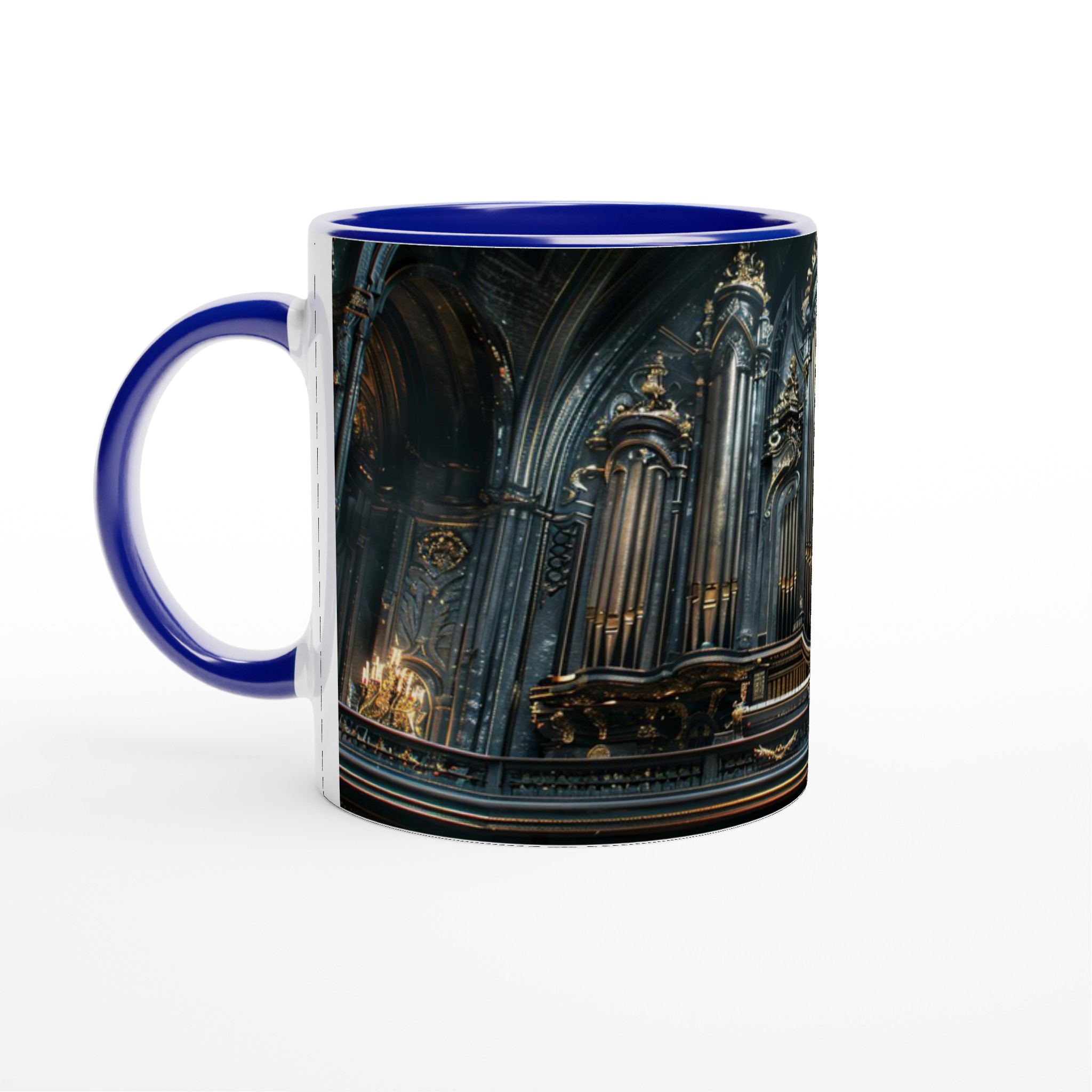 Barockorgel Design Kaffemugg - Lyxig Keramisk Mugg 11oz 4 21357a6c-9669-4cad-b424-126a6299f1a0