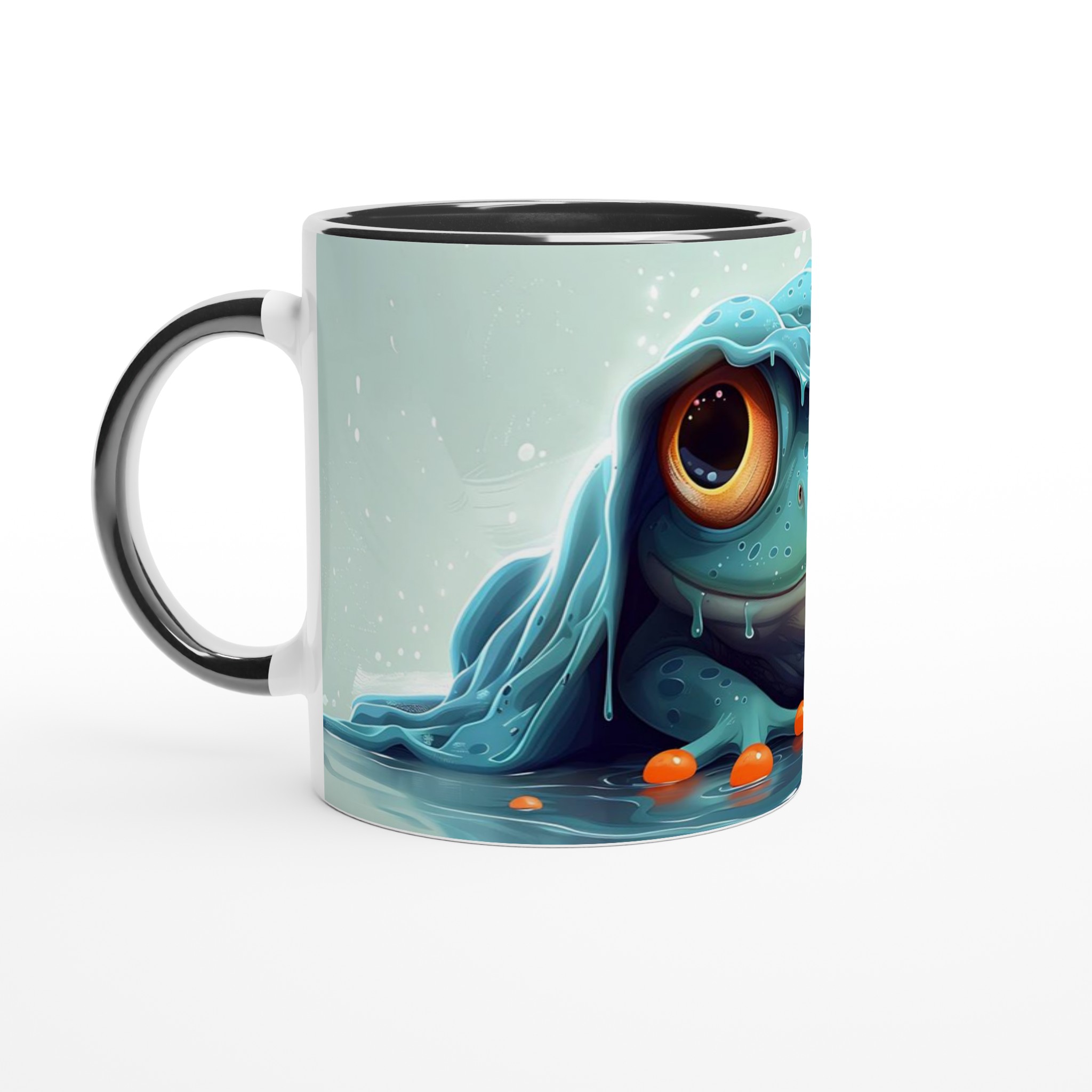 Kawaii Blå Groda Mugg – Charmig Keramikmugg i 7 Färger, Perfekt för Kaffeälskaren! 7 213777dc-a908-4193-8ed2-8bda8b479291