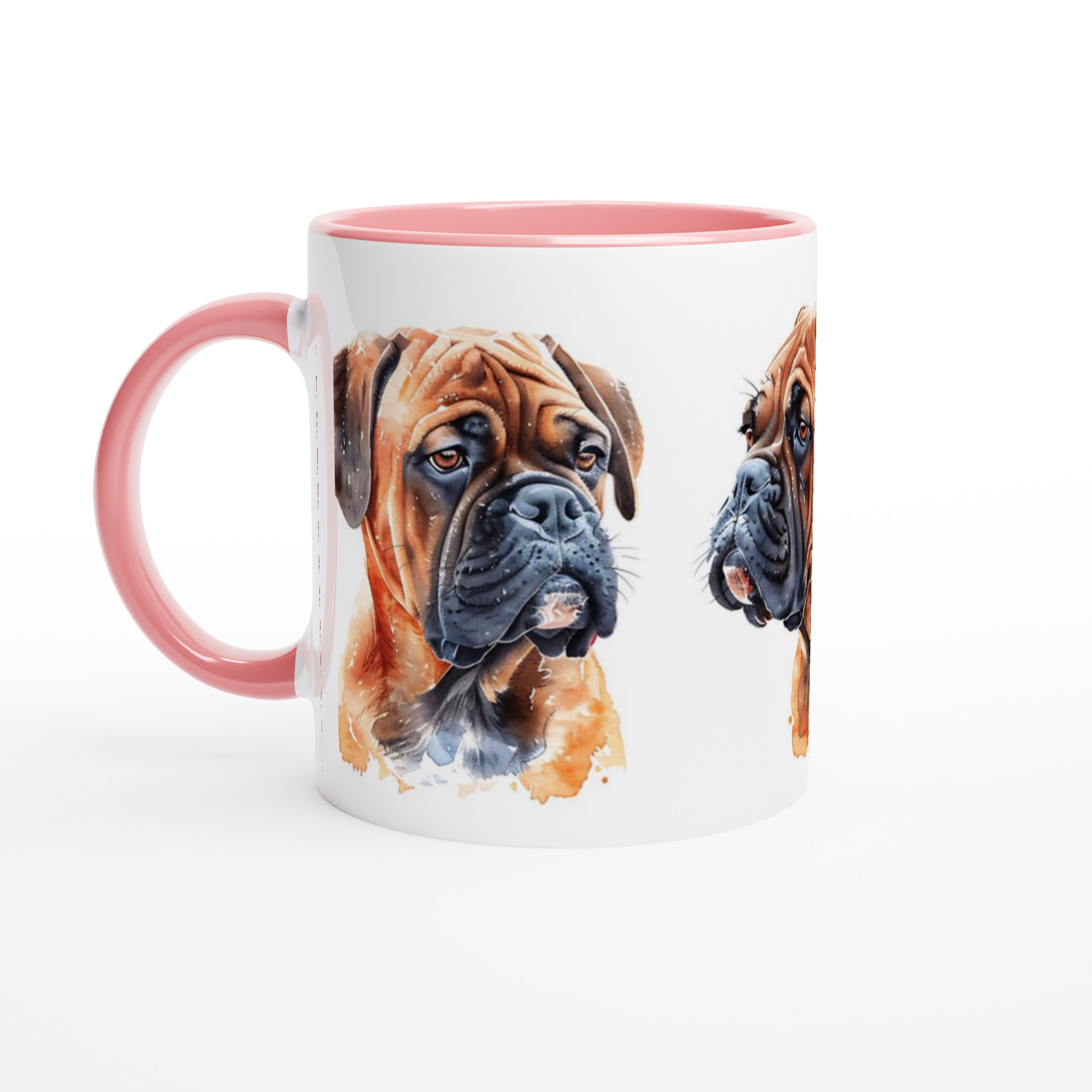 Boxerhund Akvarellmugg – Konstnärlig Kaffestund med din Favoritras, Välj din Färg 4 21bb9fdd-bd54-4079-869a-c6eea5f21c83