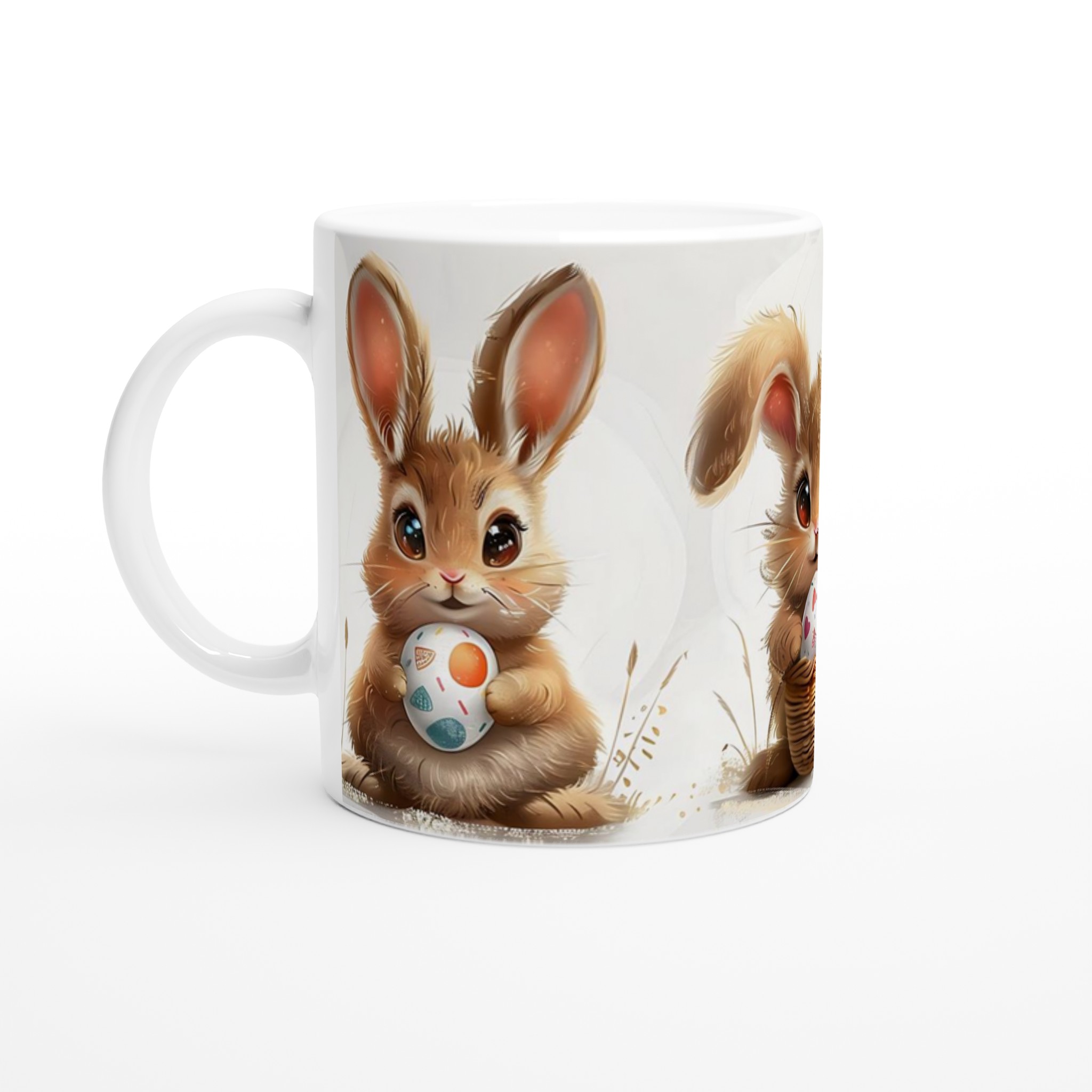 Påskharar med ägg – Söt 11oz Keramikmugg i ditt val av sju färger 1 220a9ce3-0438-479a-8f17-e99d8f520d78