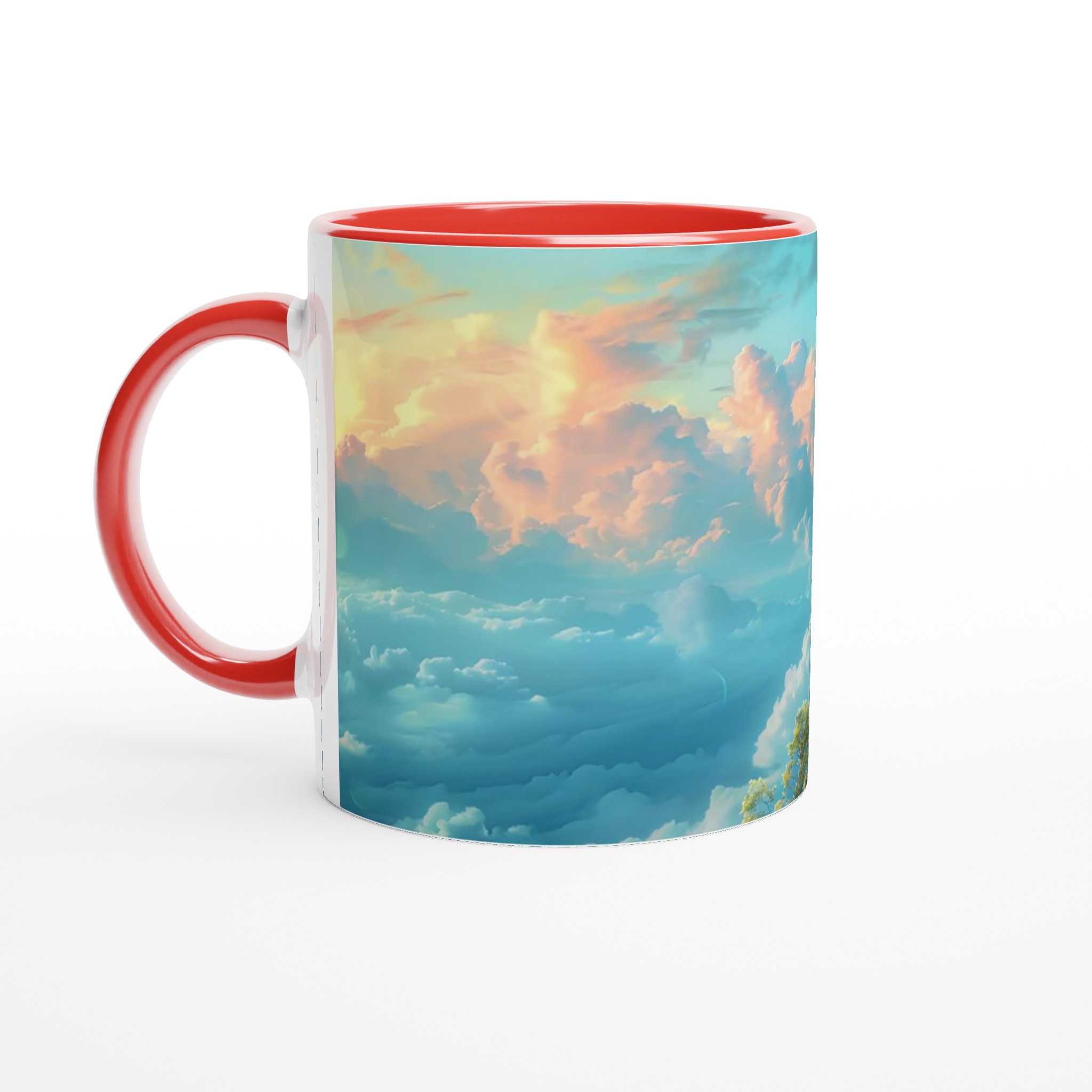 Drömlik Flytande Slott Keramisk Mugg – 11 oz Kaffemugg i Ditt Val av Färg för Fantasifulla Ögonblick 2 22950784-560f-4aa3-a188-4f15c43d92db