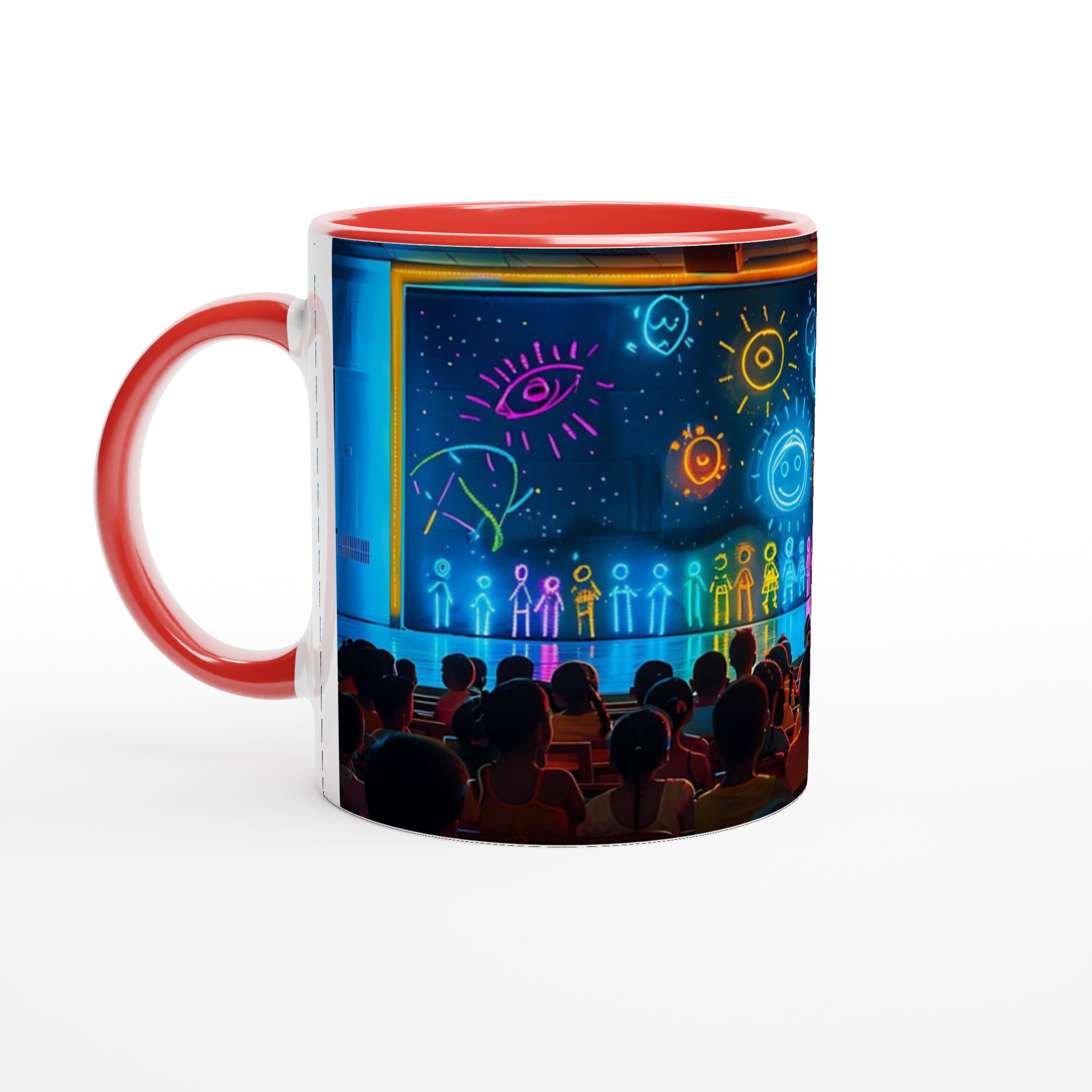 Neon-Glam Keramikmugg – Din Favoritdryck i Strålande Färger, 11 oz 2 22a308fb-37cf-4350-8825-3e996b124d43