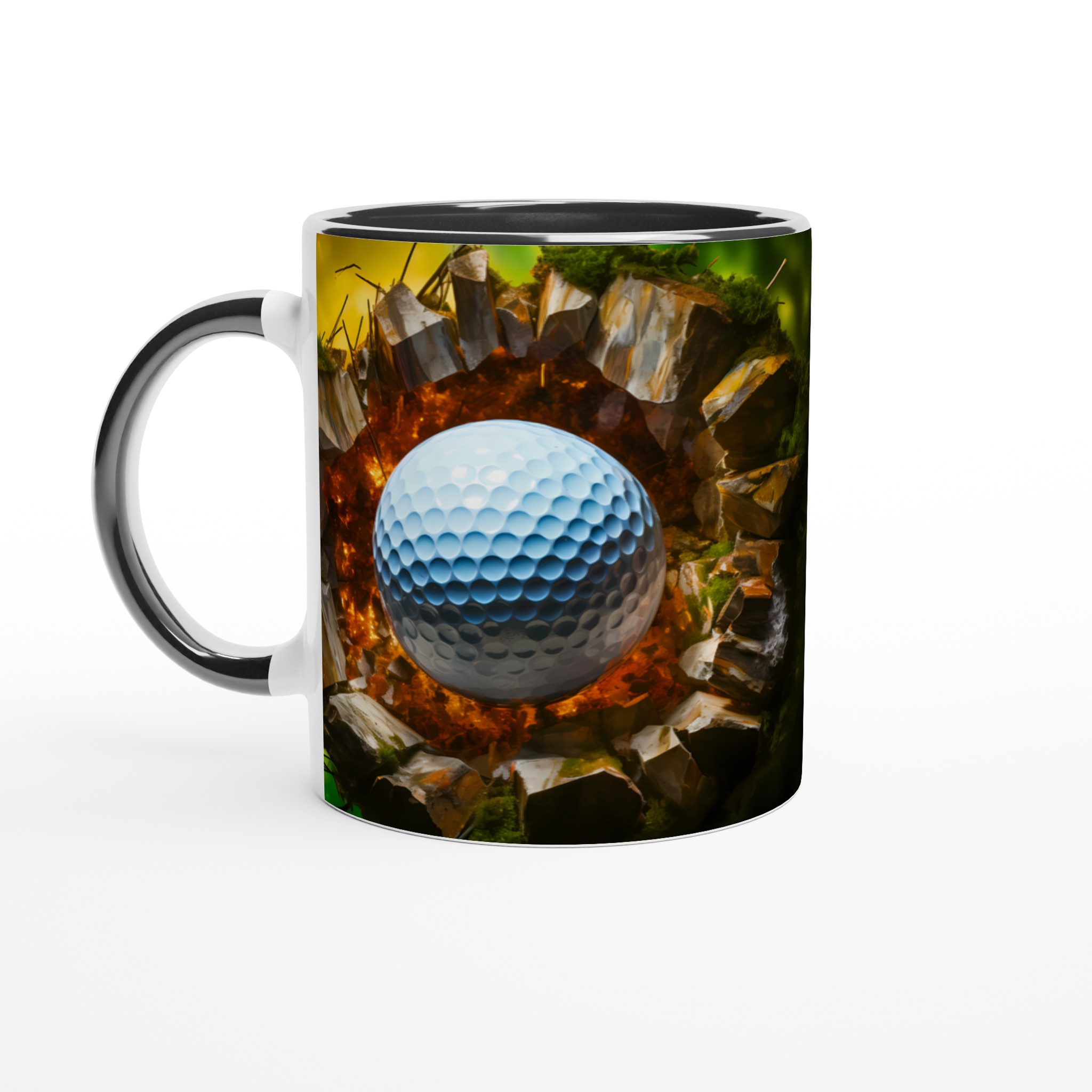 Explosiv Golfboll Mugg – Unik 11oz Keramisk Mugg för Golfentusiasten 7 22c8ef1c-455f-4b0c-b597-eaa0f620fa8a