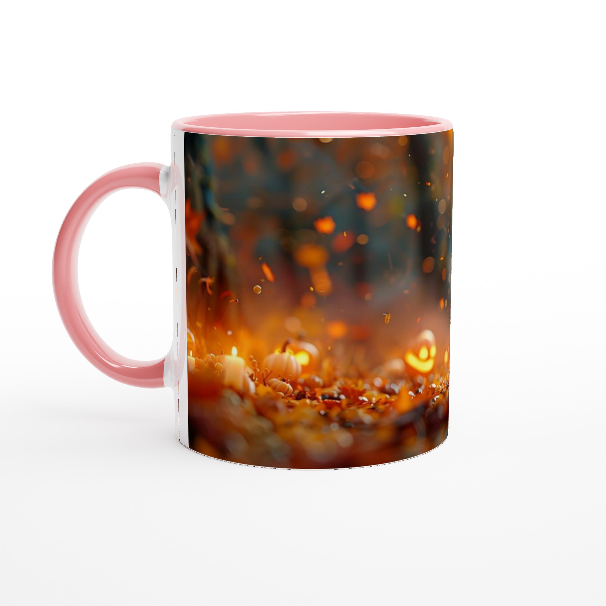 Söt Halloween Witch & Pumpkin Keramisk Mugg – Personlig Design i Flera Färger (11 oz) 6 22fc5432-69f0-4067-a67b-447750fac1fd