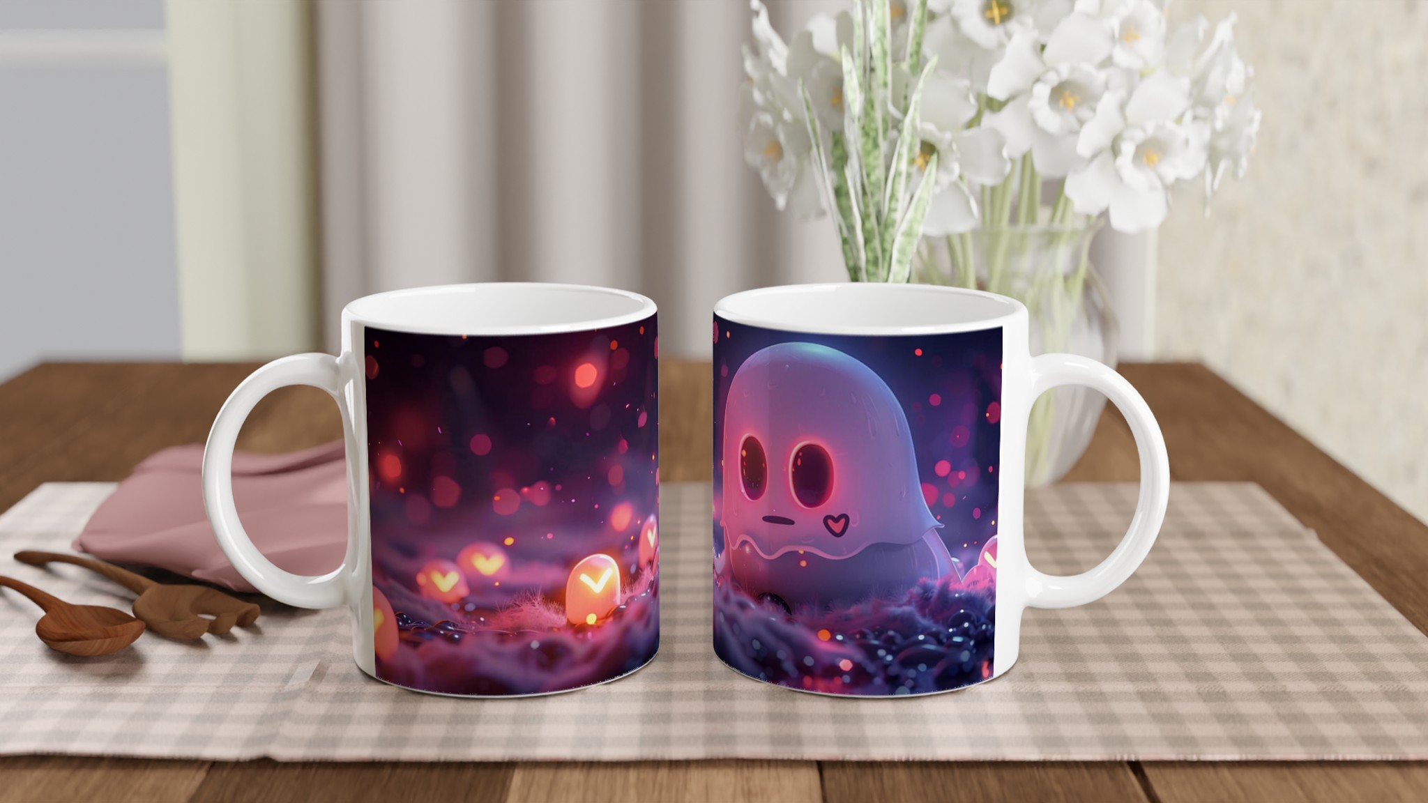 Mysig Spökkompis Kaffemugg - Lekfull Design i 7 Färgstarka Nyanser 10 230da20b-6c44-48a2-8da5-951e2ad4fa30