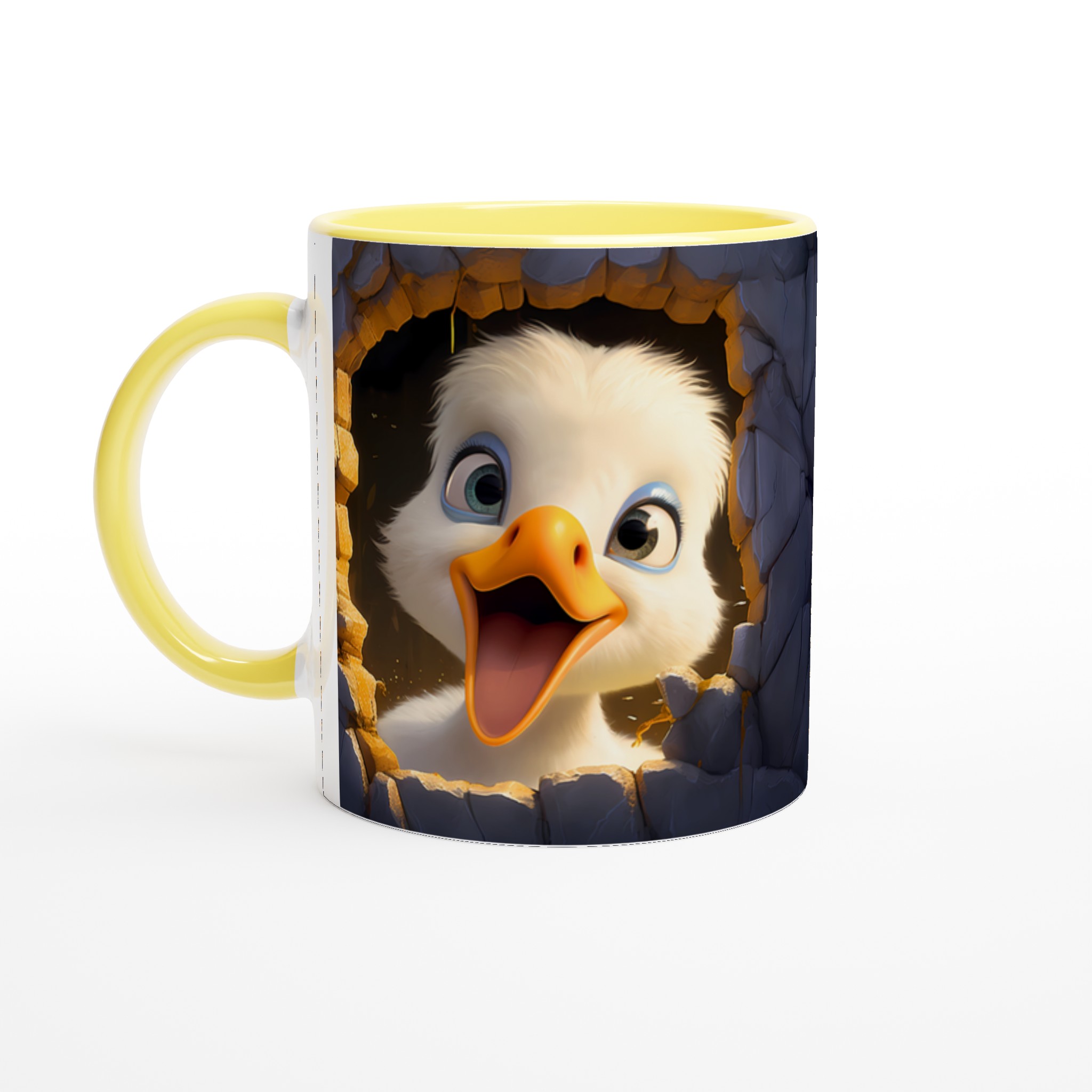 Glad Anka 11oz Keramisk Mugg - Rolig design i valfri färg 5 233b91c7-16e2-40a7-ba18-856837250725