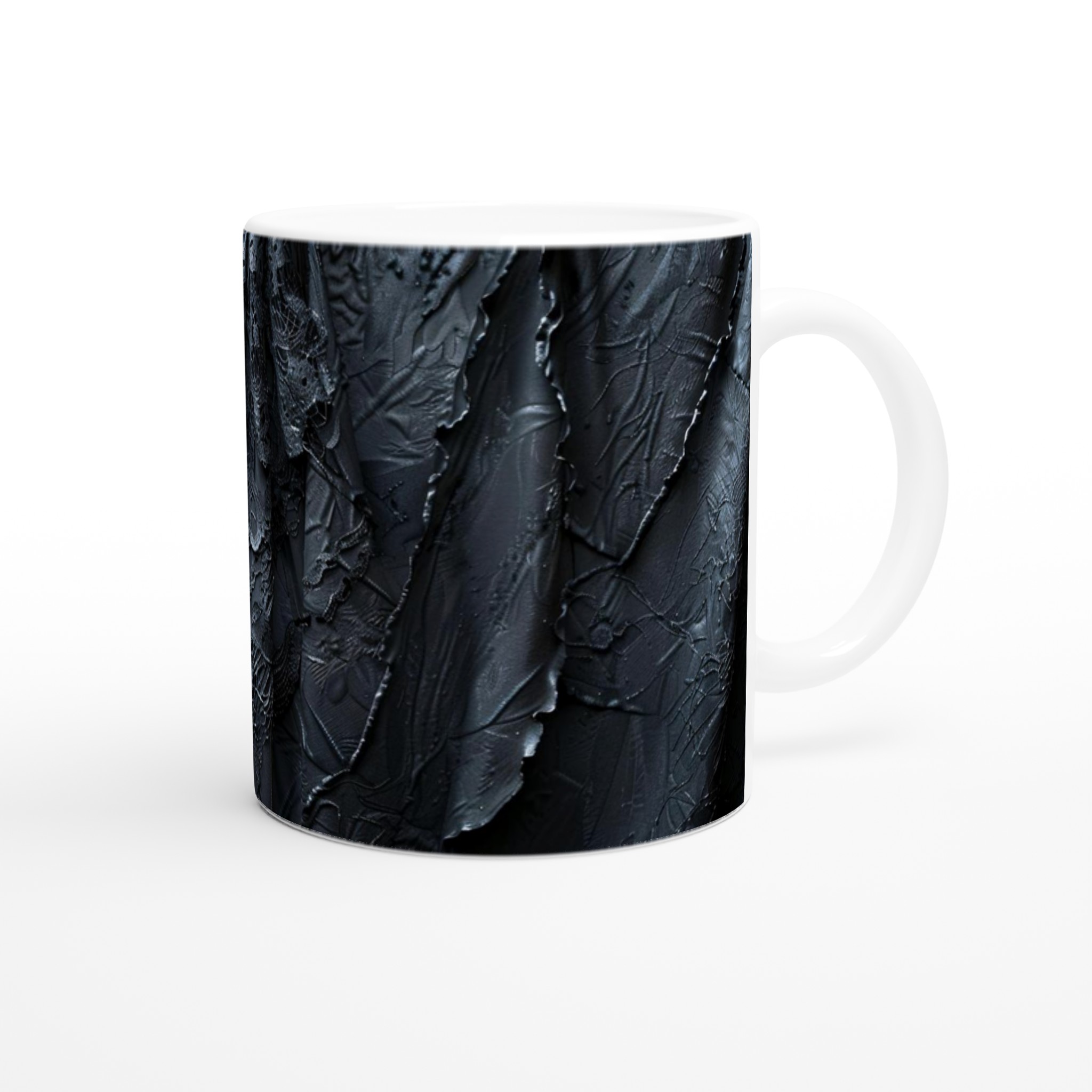 Mystisk Svart Spetsmönstrad Keramikmugg – 11oz Favorit i Flera Färger 9 234738d5-e278-4d19-a1cf-ab80bd4c0559