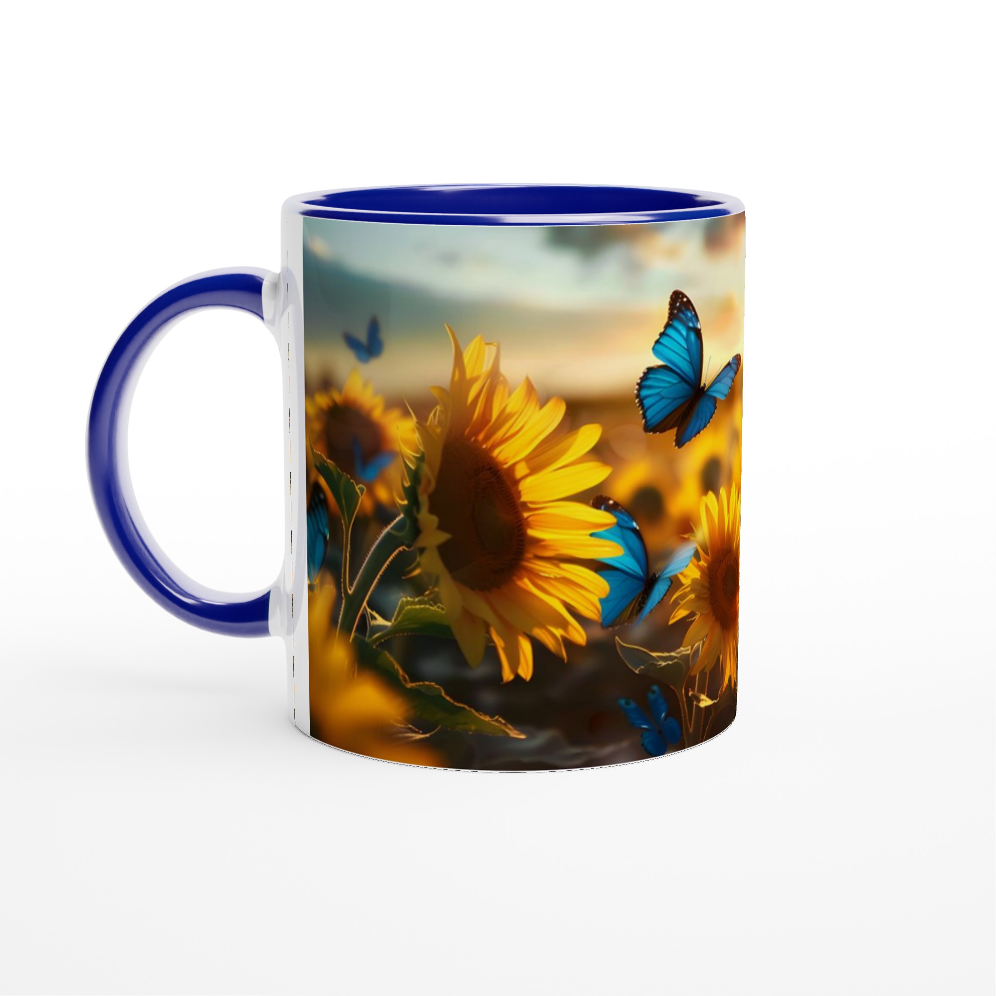 Solrosfältens Magiska Skönhet - 11oz Keramisk Mugg för Livfulla Stunder i Olika Färger 4 2359af87-eb56-4e20-b8f2-9017a7faeff9