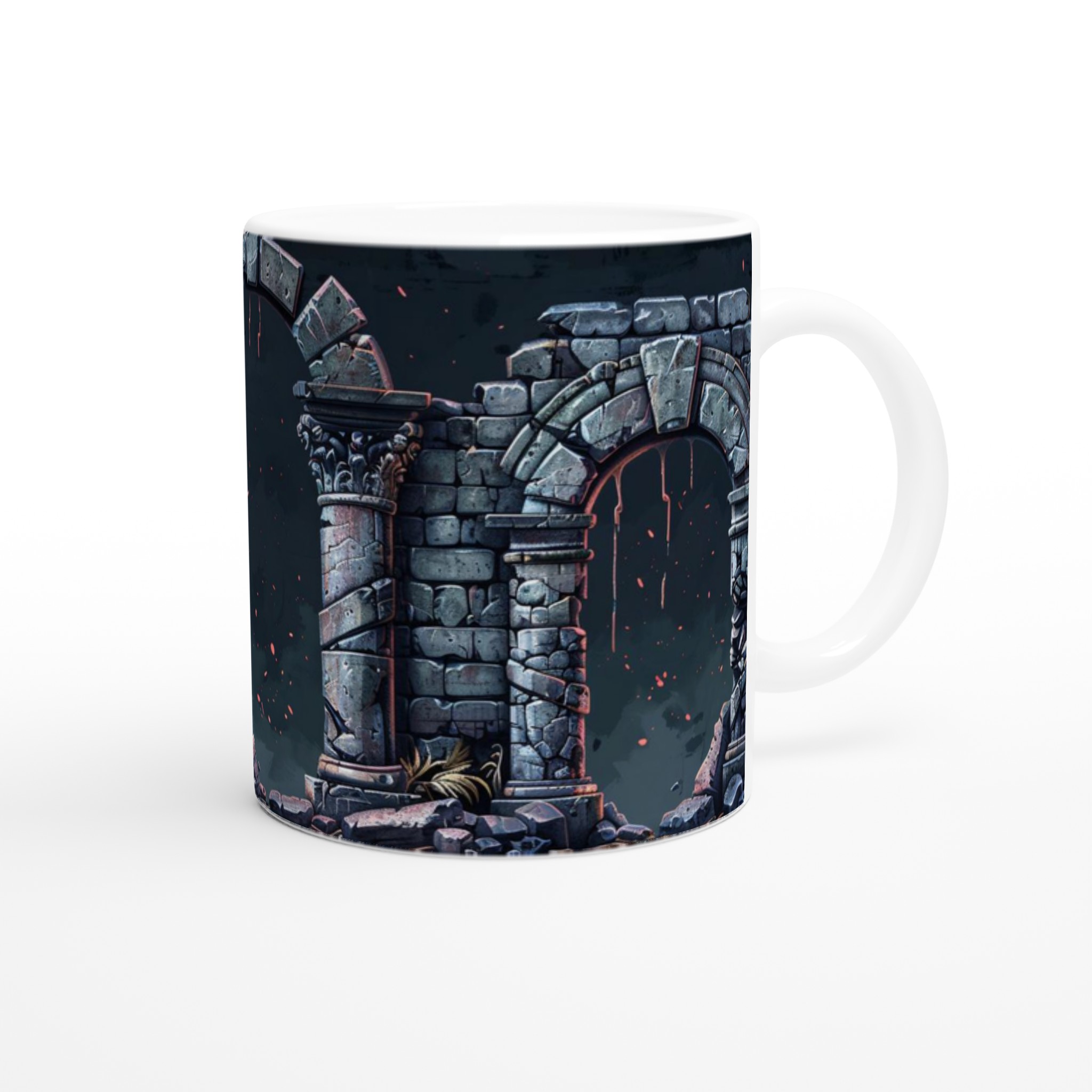 Forna Tempelruiner Keramikmugg - Skräddarsy din 11oz Favoritmugg i Valfri Färg! 9 235f8b8a-68b3-4bfb-b3ff-b0920467593b
