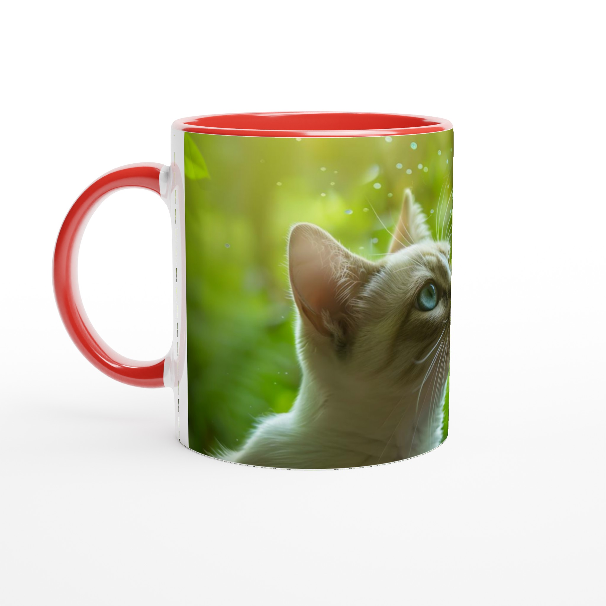 Kattögonmagi: 11 oz keramisk mugg – din färgstarka oas 2 23929583-f9ed-4fcf-a6a7-9336d6a99871