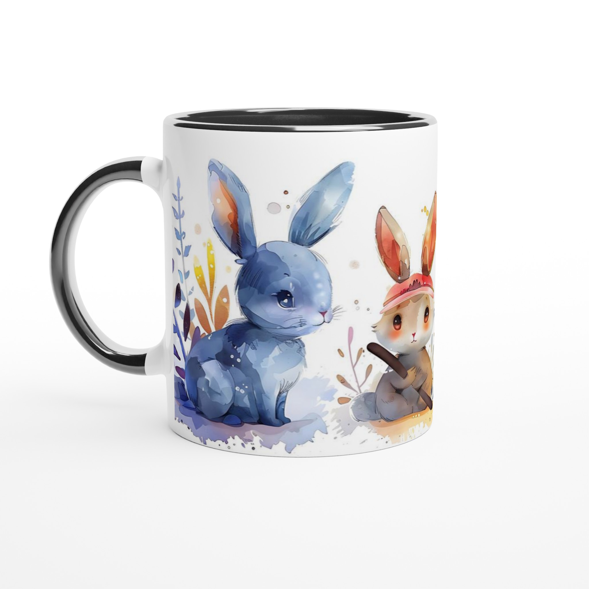 Söta Akvarellkaniner Mugg – 11oz Keramisk Kaffekopp i Flera Färger 7 23941e77-95c6-4bdf-9ed2-0e26eb2a1b0d