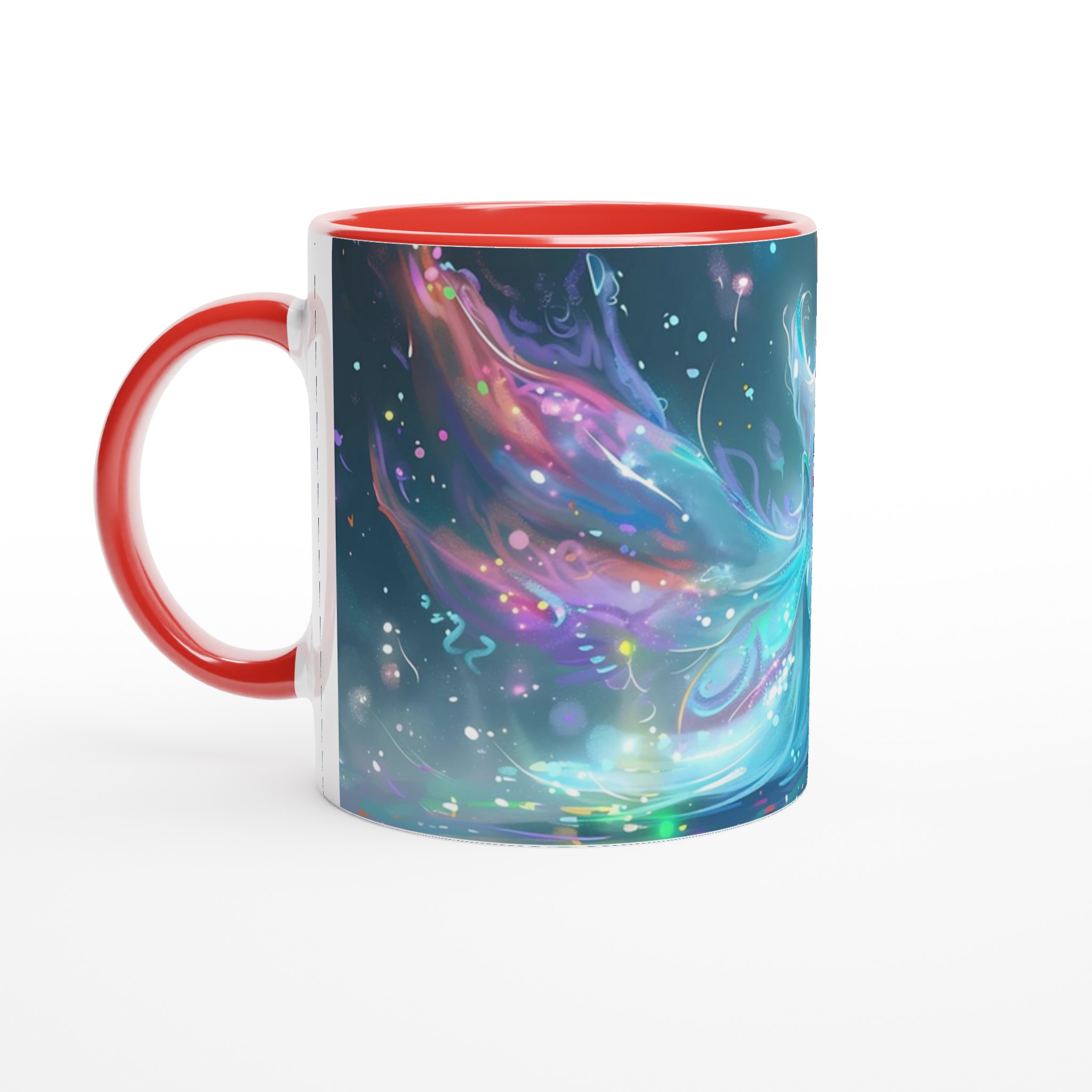 Förtrollande Glitter Ande Mugg - 11oz Keramikmugg i ditt val av 7 livfulla färger 2 23b84ff0-0e31-489f-b139-94014ed7202c