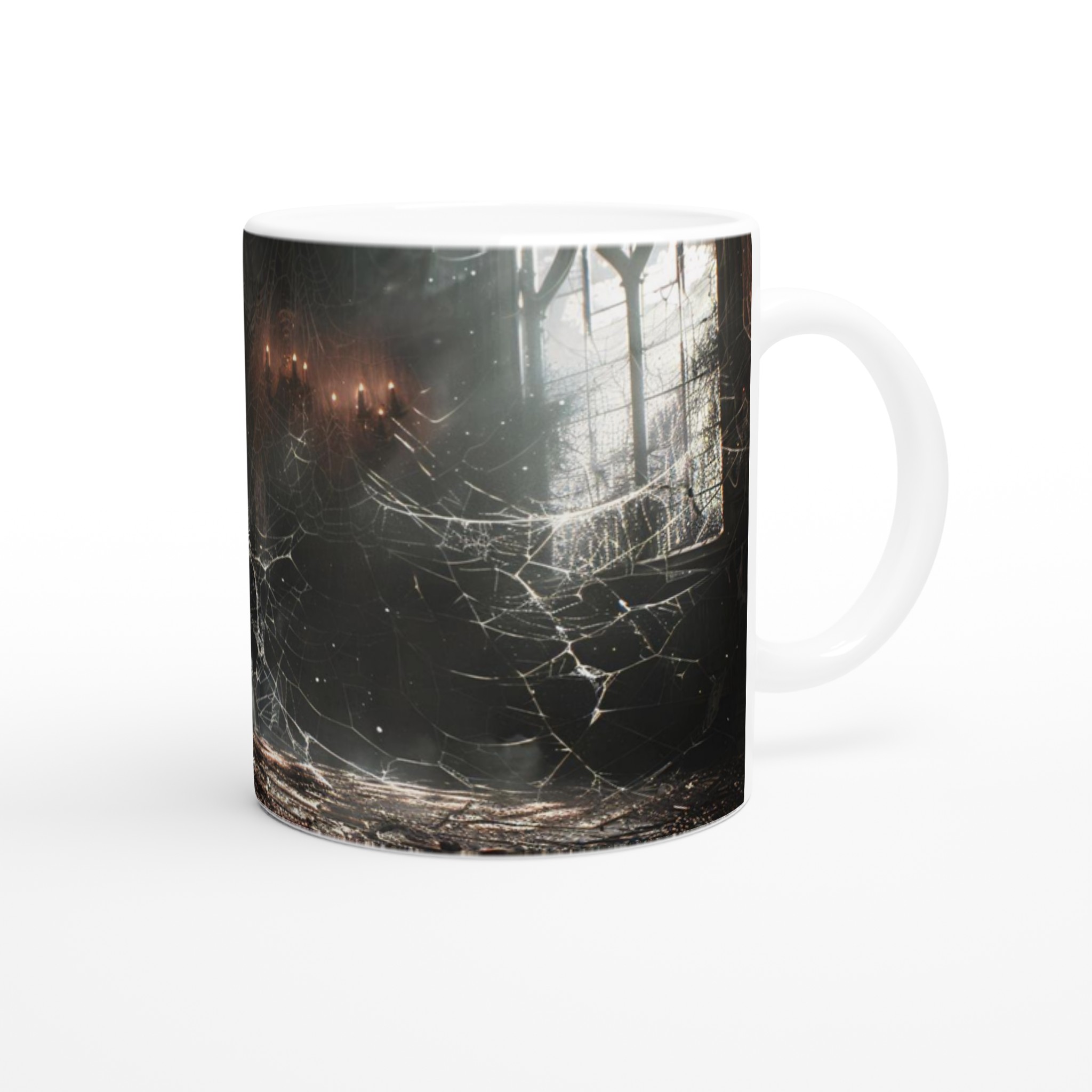 Mystisk Gotisk Salong Mugg – 11oz Keramisk Kaffemugg i ditt val av 7 hemsökta färger 10 2461b01c-46af-4b3a-8878-83e286d4d0e4