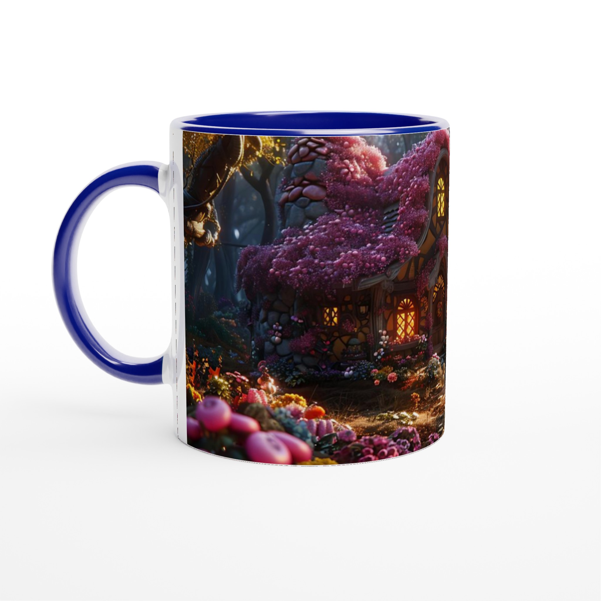 Fairy Tale Cottage Keramisk Mugg – Drömsk Design i Livfulla Färger 4 24b58cf3-6ee7-4edb-971d-e723f4bdb04e