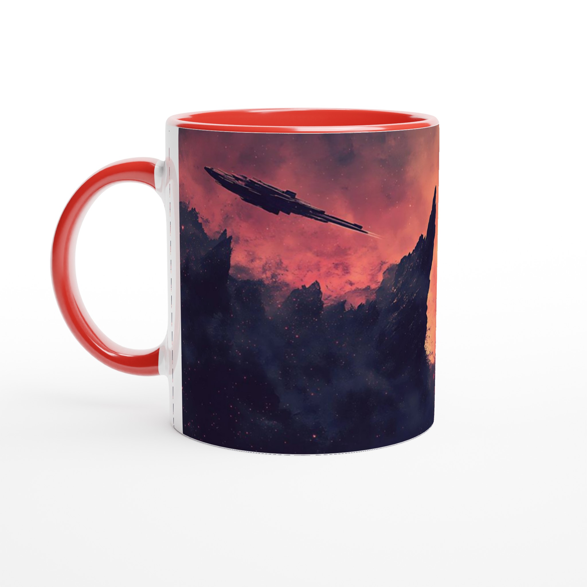 Kosmisk Rymdskepps Keramikmugg - 11oz Galaktisk Design i Flera Färger 5 24d2a9ee-a22c-435c-855c-6c50d1106e2c