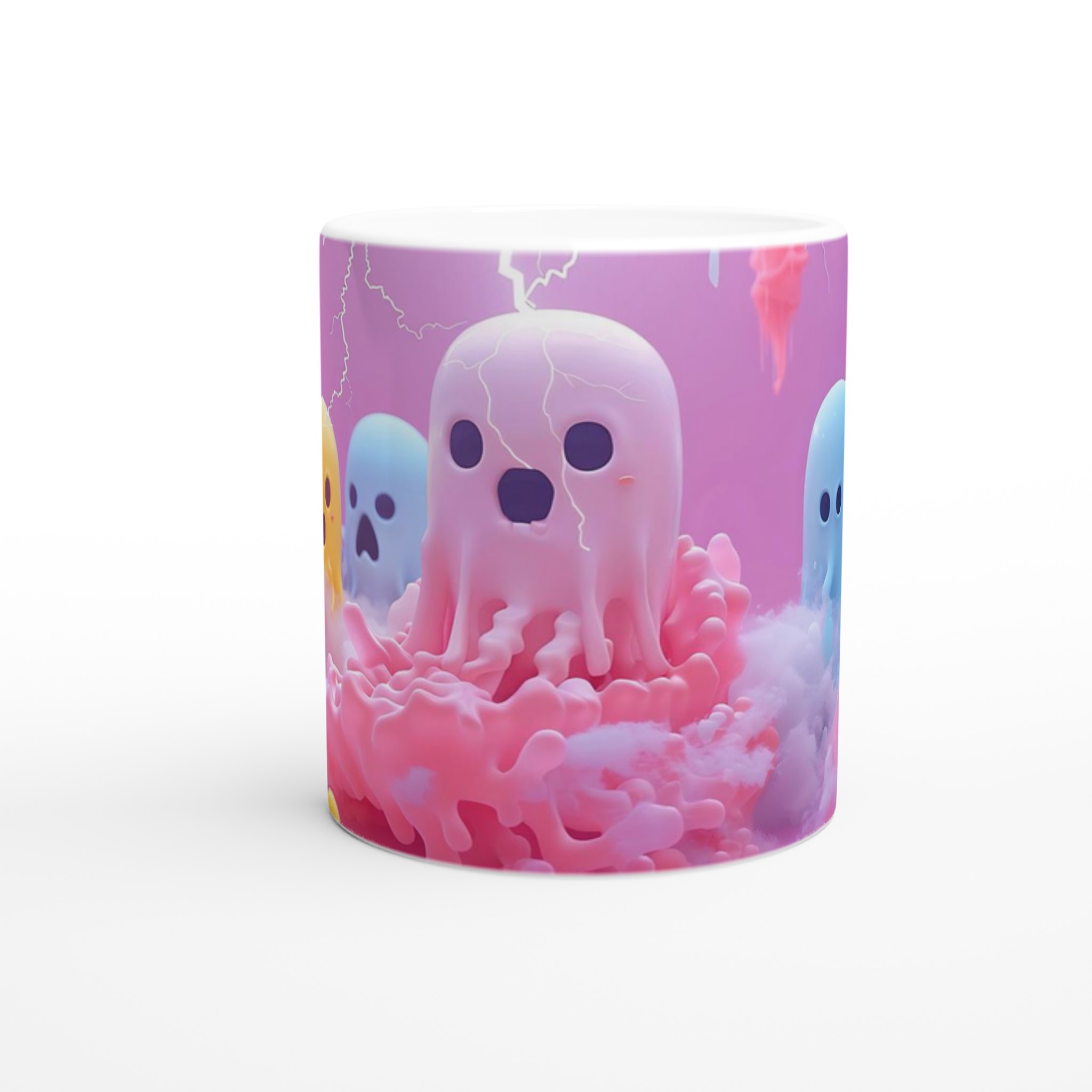 Pastel Ghost Party 11oz Keramikmugg – Välj bland 7 Lekfulla Färger för Din Favoritdryck! 9 252207ff-871e-41bc-8f05-7978b86d7171