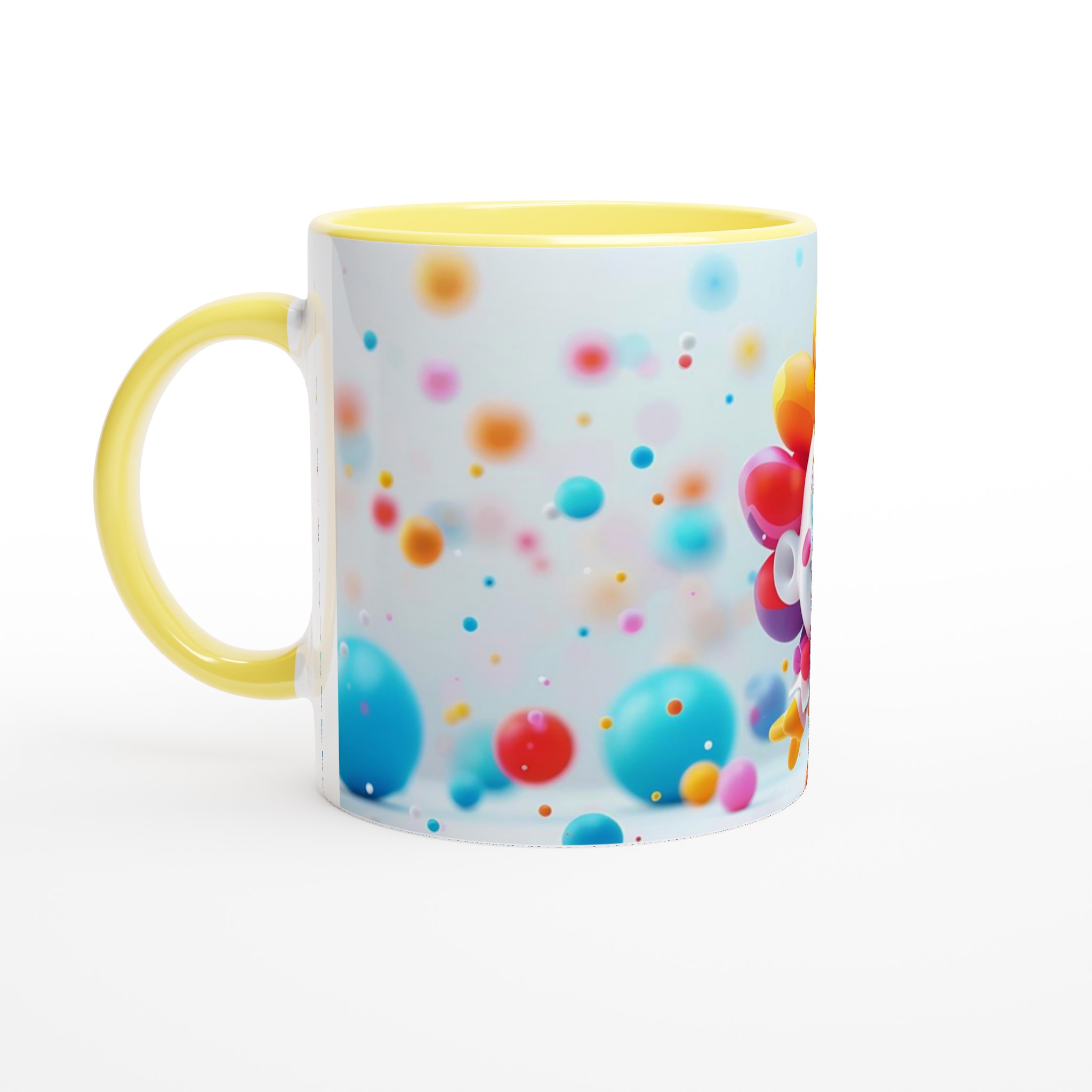 Glad clownmug – färgglad 11oz keramikmugg för lekfulla stunder i ditt val av sju livfulla färger 5 256fb17b-2839-49d0-a956-424132dcf223