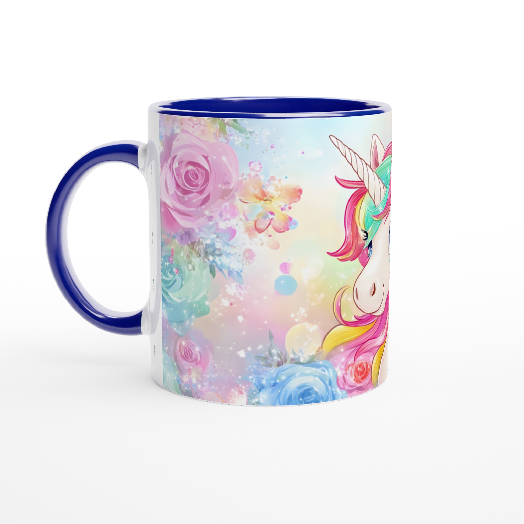 Magisk Enhörningsmugg – 11oz Keramisk Kaffekopp med Regnbågsfärgad Design – Välj bland 7 Förtrollande Färger! 4 25869eed-181b-4c9c-83cc-ee46e44bdf62