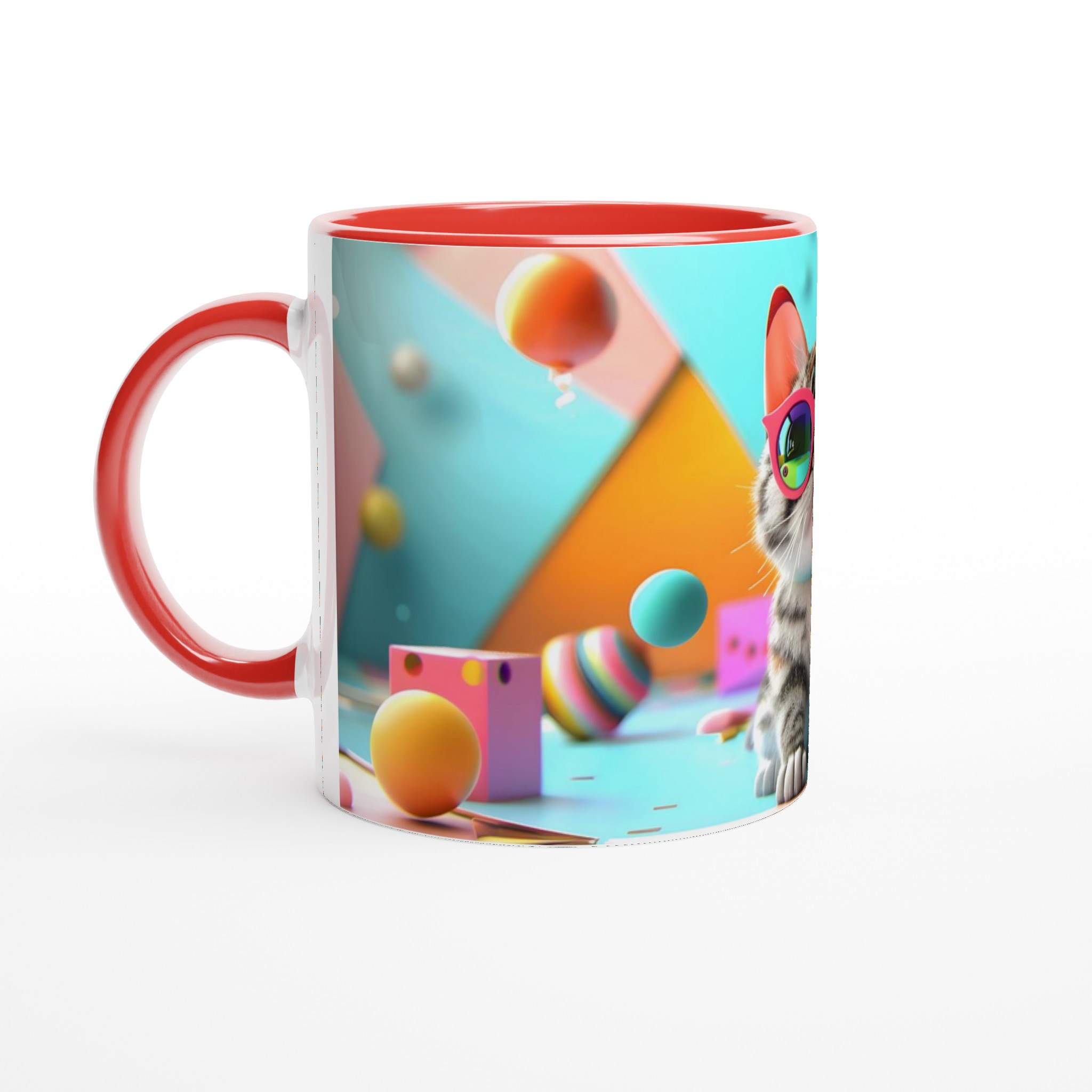 Cool Katt & Klara Färger: 11oz Keramikmugg i ditt val av sju livfulla nyanser 2 25a09ba2-e1d4-48c4-8d77-fd5ecc01c1b5