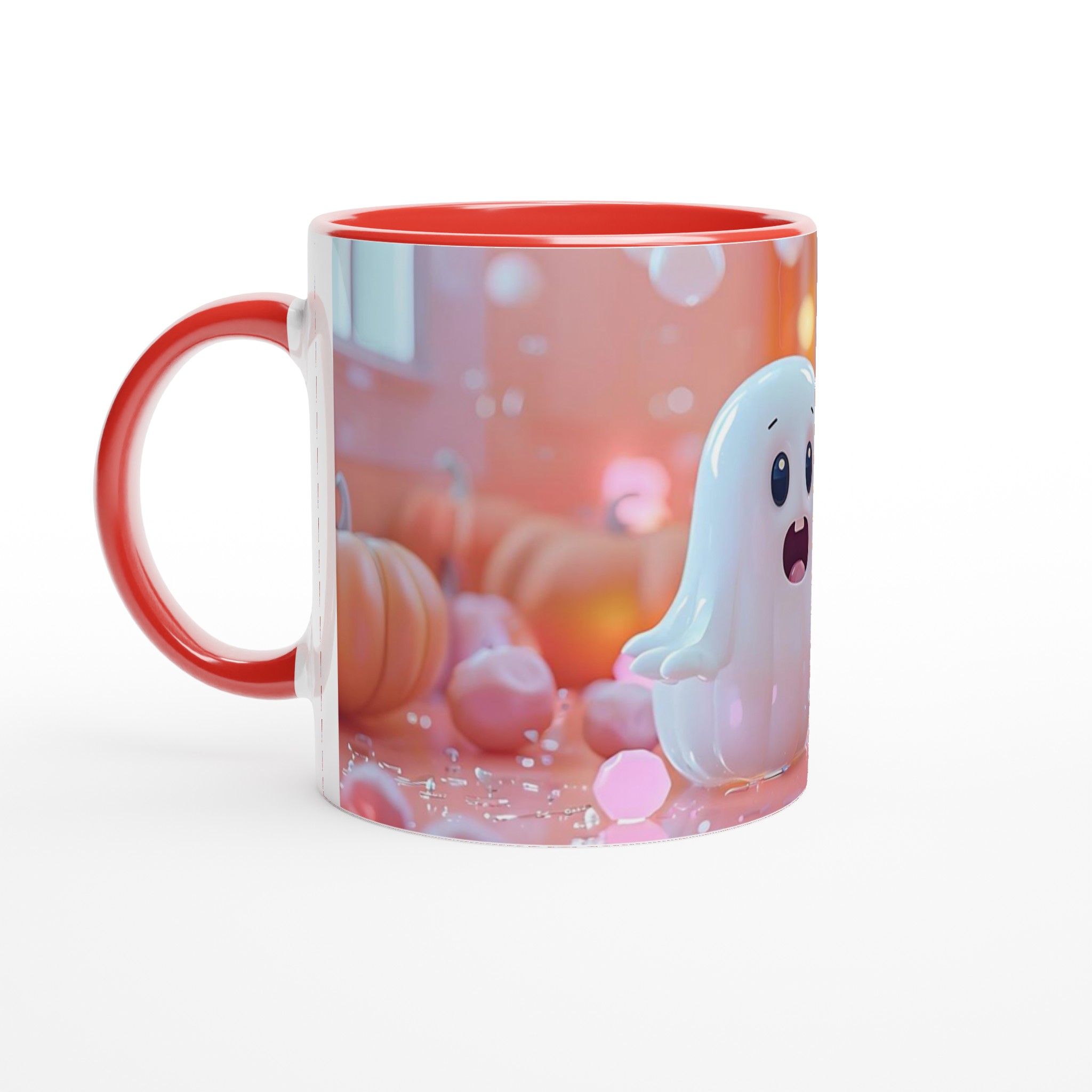 Söt Spöke Halloween Mugg – Lekfull Keramik för Höstmys i Valfri Färg! 5 25d69450-d405-40c3-83ef-e700e177723d
