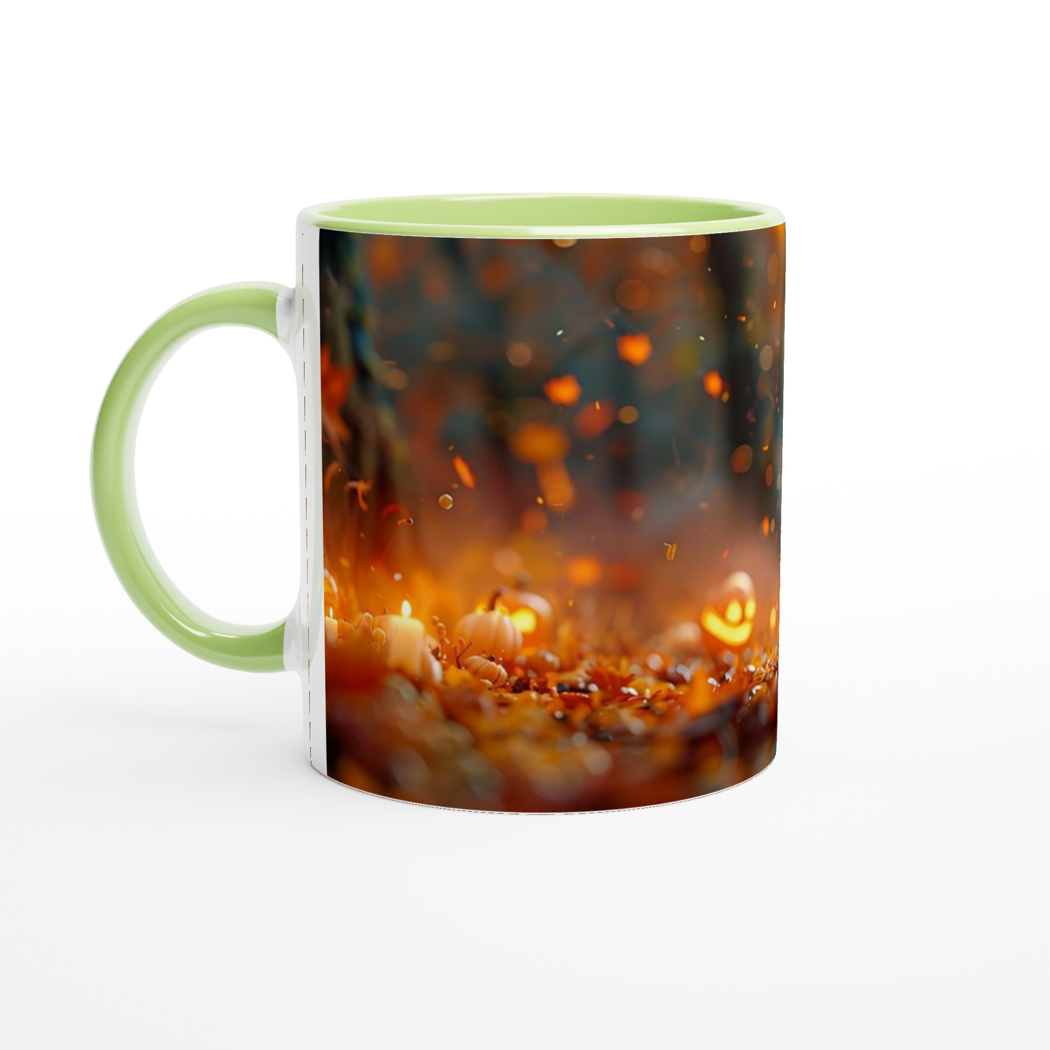 Söt Halloween Witch & Pumpkin Keramisk Mugg – Personlig Design i Flera Färger (11 oz) 3 25daa65a-5e08-4aca-bc8e-51c84f48a95d