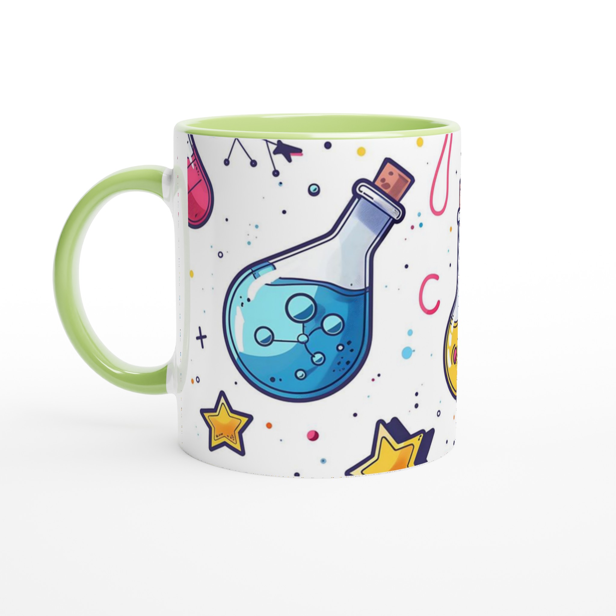 Vetenskapsmugg: Kemiexperiment i Pop Art – 11oz Keramisk Mugg för Nyfikna Själar 3 2630e03b-7fd0-4754-b0d5-4b376aa8195c