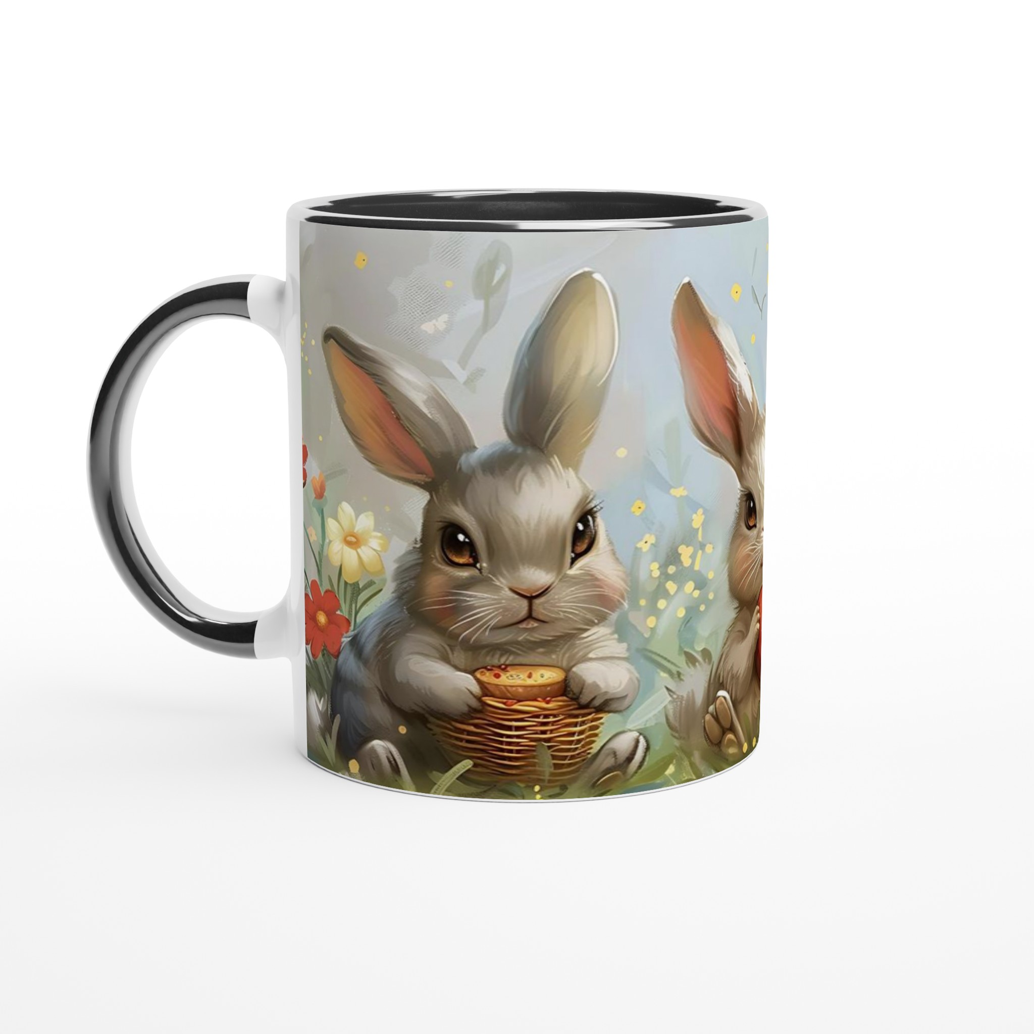 Söta Påskkaniner 11oz Keramisk Mugg – Lekfull Design i Valfri Färg! 7 2681d103-6a6d-4f68-bbc0-bdb76c85efc7