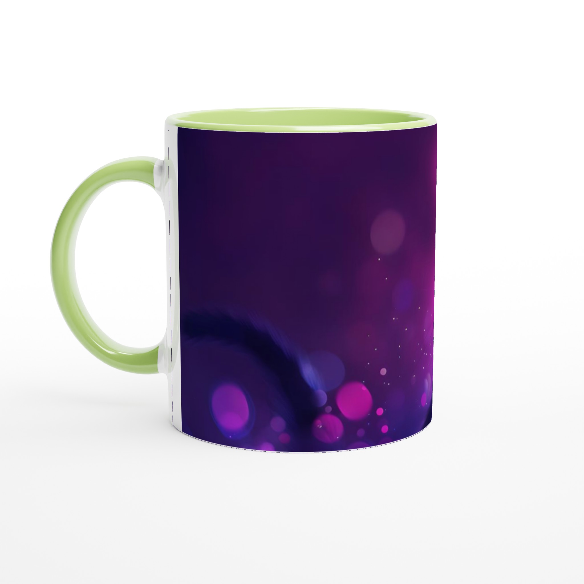 Kosmisk Katt 11oz Keramikmugg – Strålande Blå Ögon & Galaktiska Nyanser 3 26820cbd-e44e-4f49-9d9a-c3e5ff967d4f