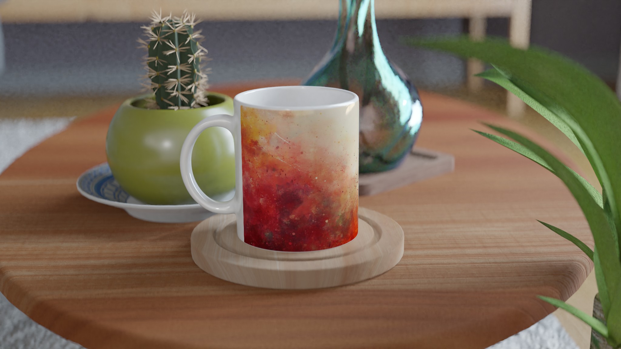 Kosmisk Astronaut Keramikmugg - 11oz, Välj Din Färg! 9 2686894a-ecf0-4b27-bfcc-05f5cca302c7
