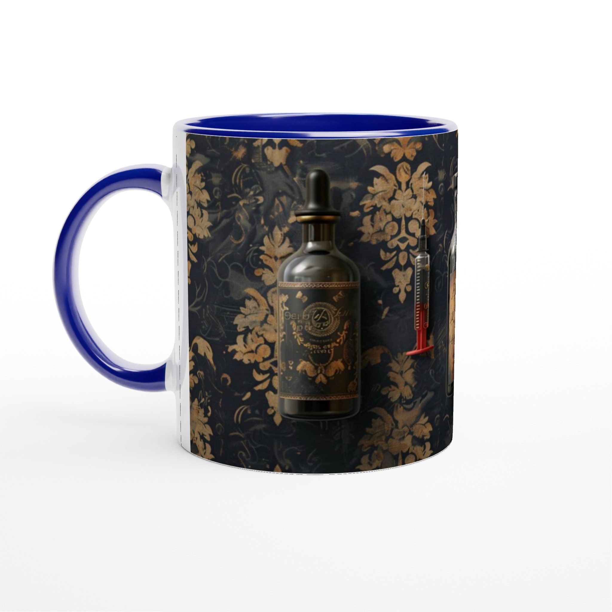 Mörk & Mystisk Elegans: Gyllene Gotisk Mugg – 11oz Keramisk Kaffekopp i Valfri Färg 4 2690a62b-402b-4688-89af-f93901bbd786