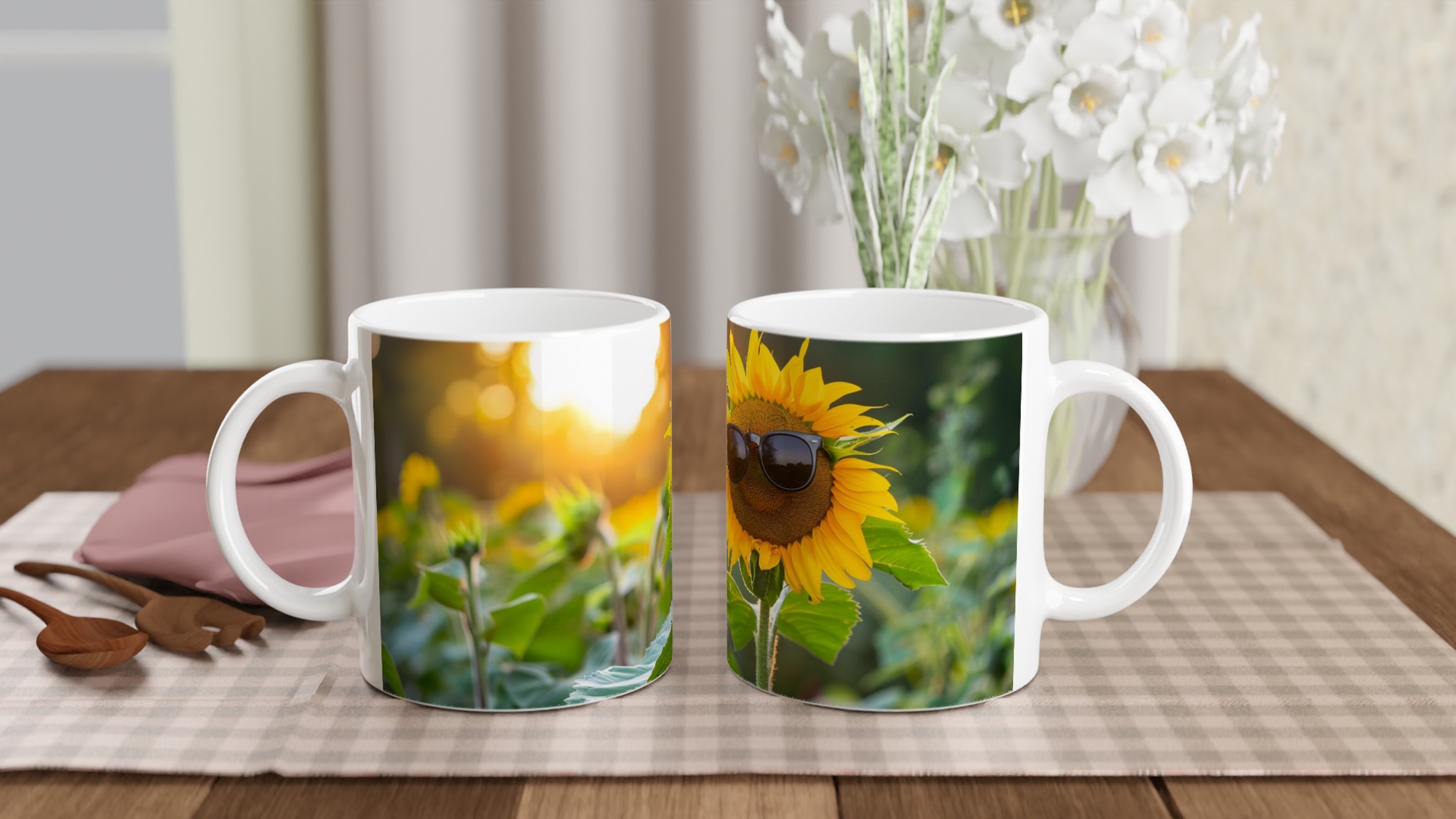 Cool Solros Mugg - Personlig Keramikmugg i 7 Härliga Färger 10 26bebe37-b7c7-456d-8b86-7c69f95215df