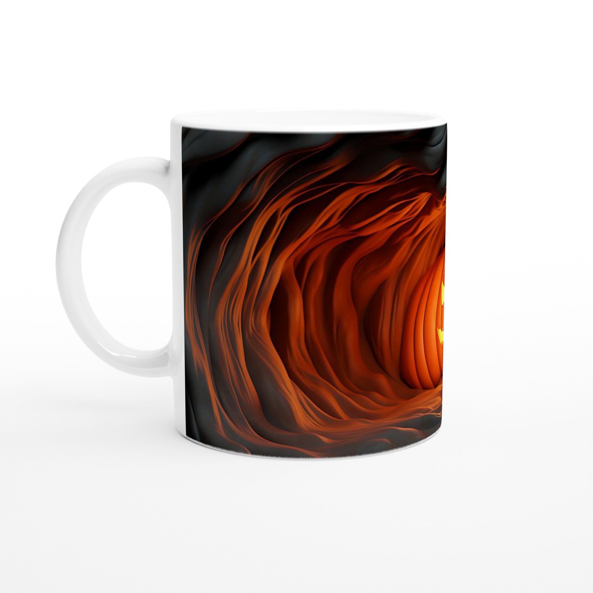 Spöklik Jack-o'-Lantern Keramikmugg – Perfekt för Halloween & Mysiga Höstkvällar i din favoritfärg 1 26d67d25-cfd8-4279-aa84-53300fa561da