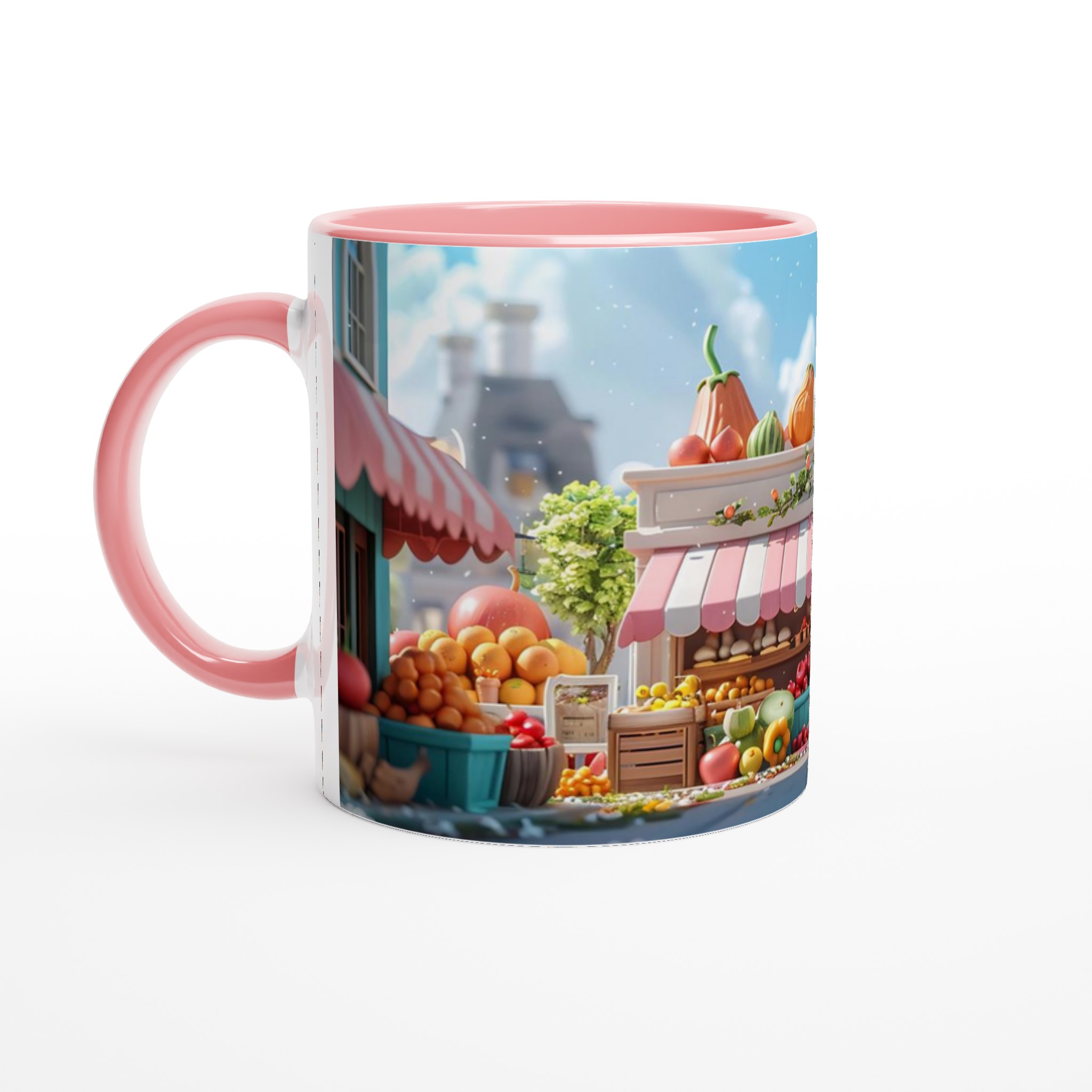 Charming Marknad Keramikmugg - 11oz i Valfri Färg, Hållbar & Diskmaskinsäker 6 26f162ad-3d0b-4c3a-985e-66464ae5a874