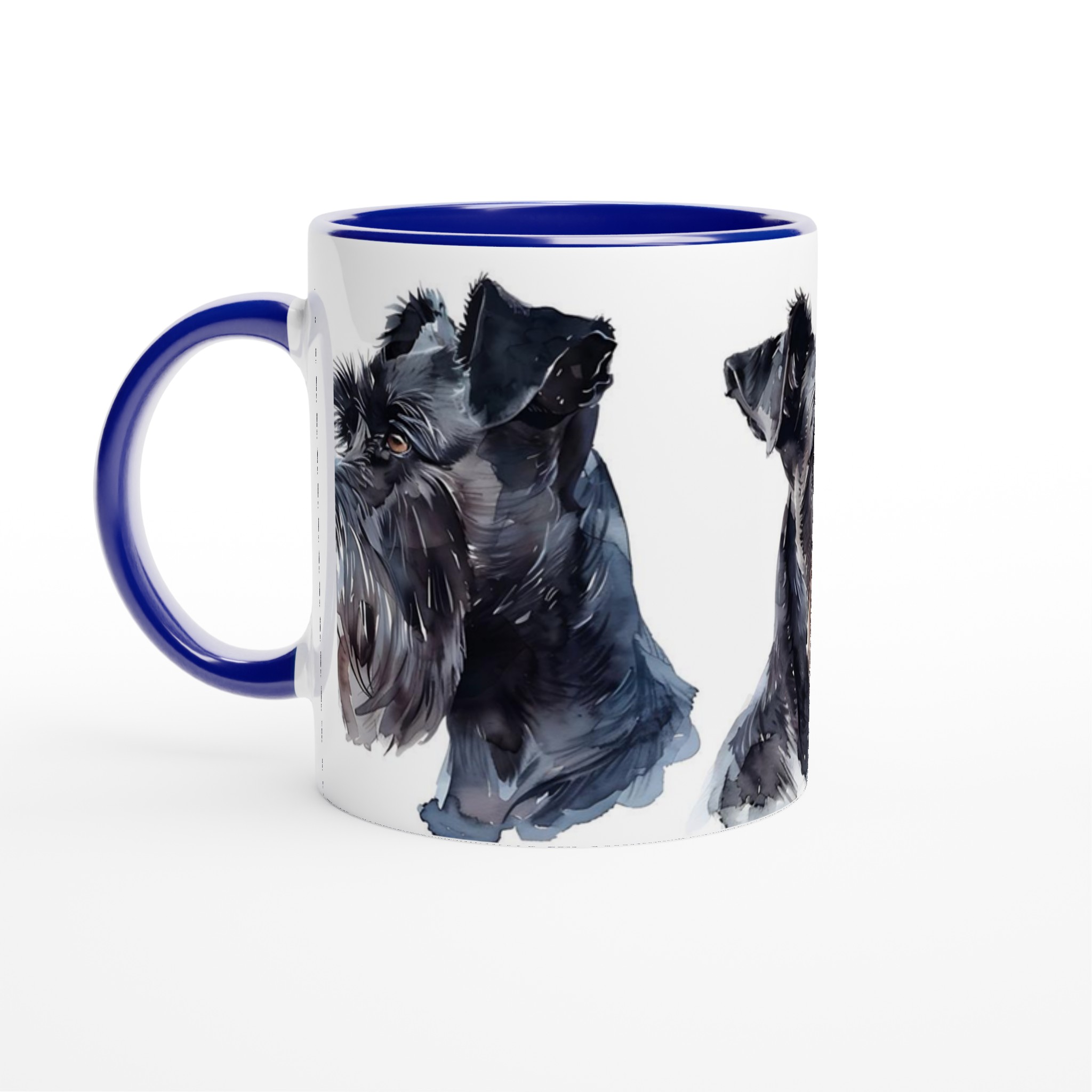 Svart Schnauzer Akvarell Mugg - Personlig 11oz Keramikmugg i Valfri Färg 7 2730257b-7f58-45c3-a347-53033a7d4449