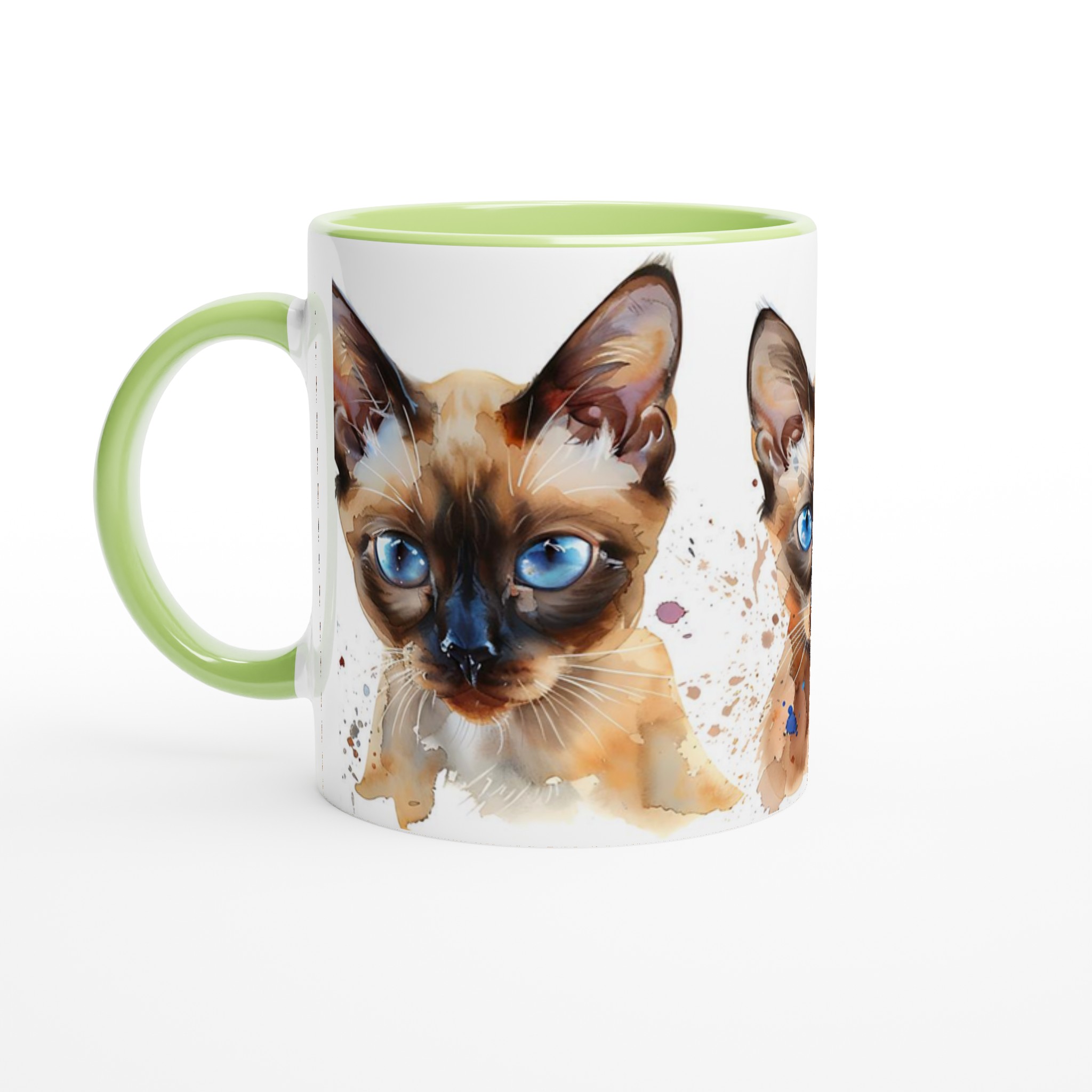 Siamkatt Akvarell Mugg – Blåögd Skönhet i Mjuk Design, Välj din färg! 3 27655c29-6e5d-4d52-b685-81ed68925f7d