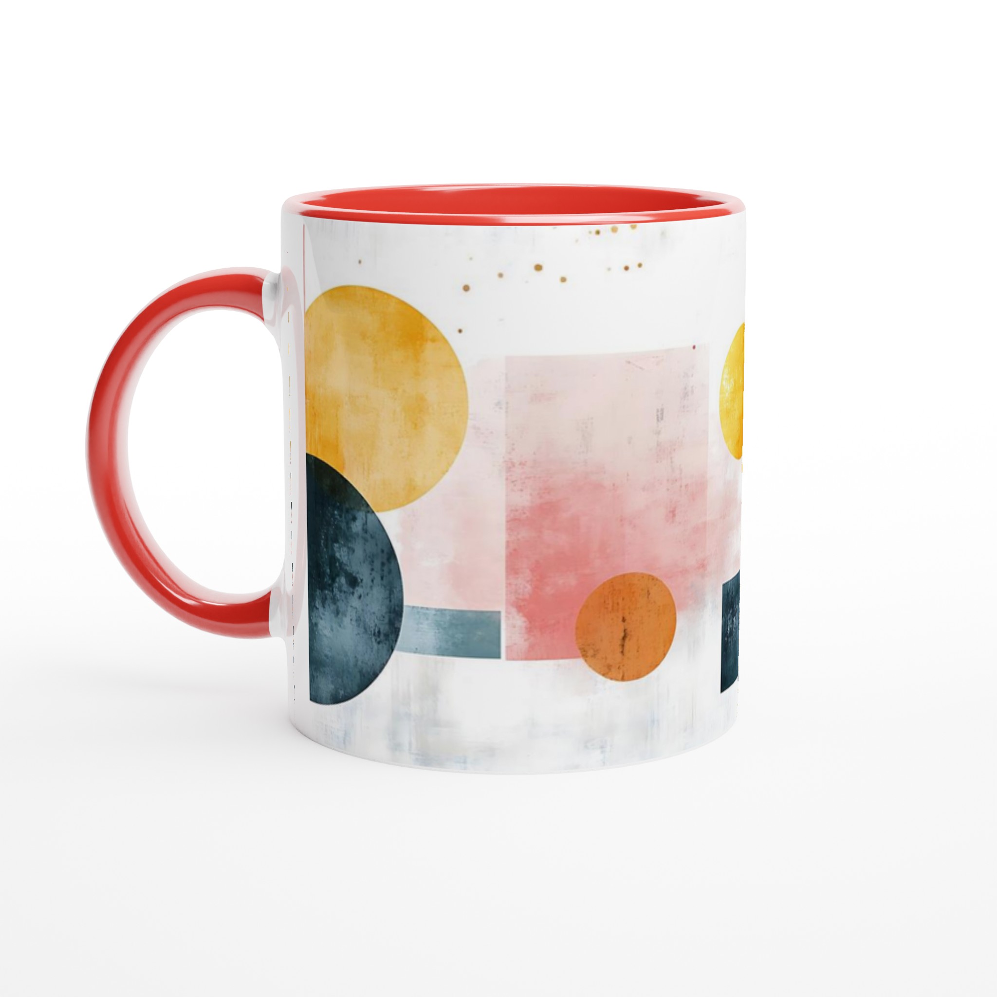 Abstrakt Geometri 11oz Keramikmugg – Färgglad Design för Modern Vardag 5 27b6dee4-c2ba-417a-9b2c-19016f6c3b5f