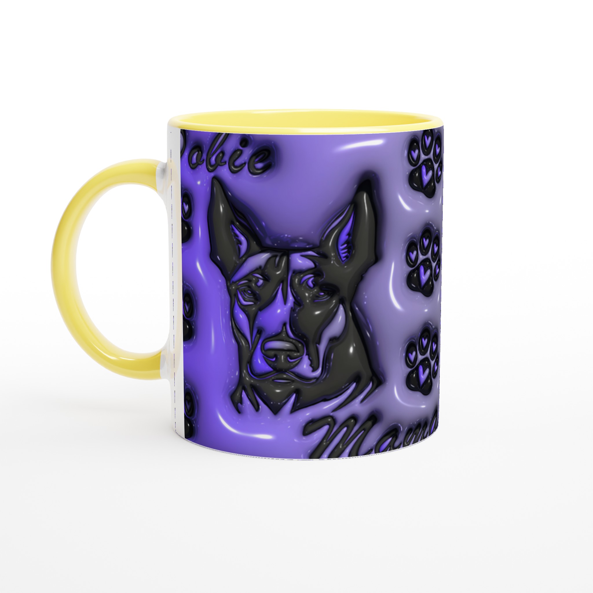 Dobie Mama Kaffemugg – Kärleksfull Design & Valfri Färg, 11 oz 5 27c072f0-8d0e-4210-874b-d74bbdadbd6a