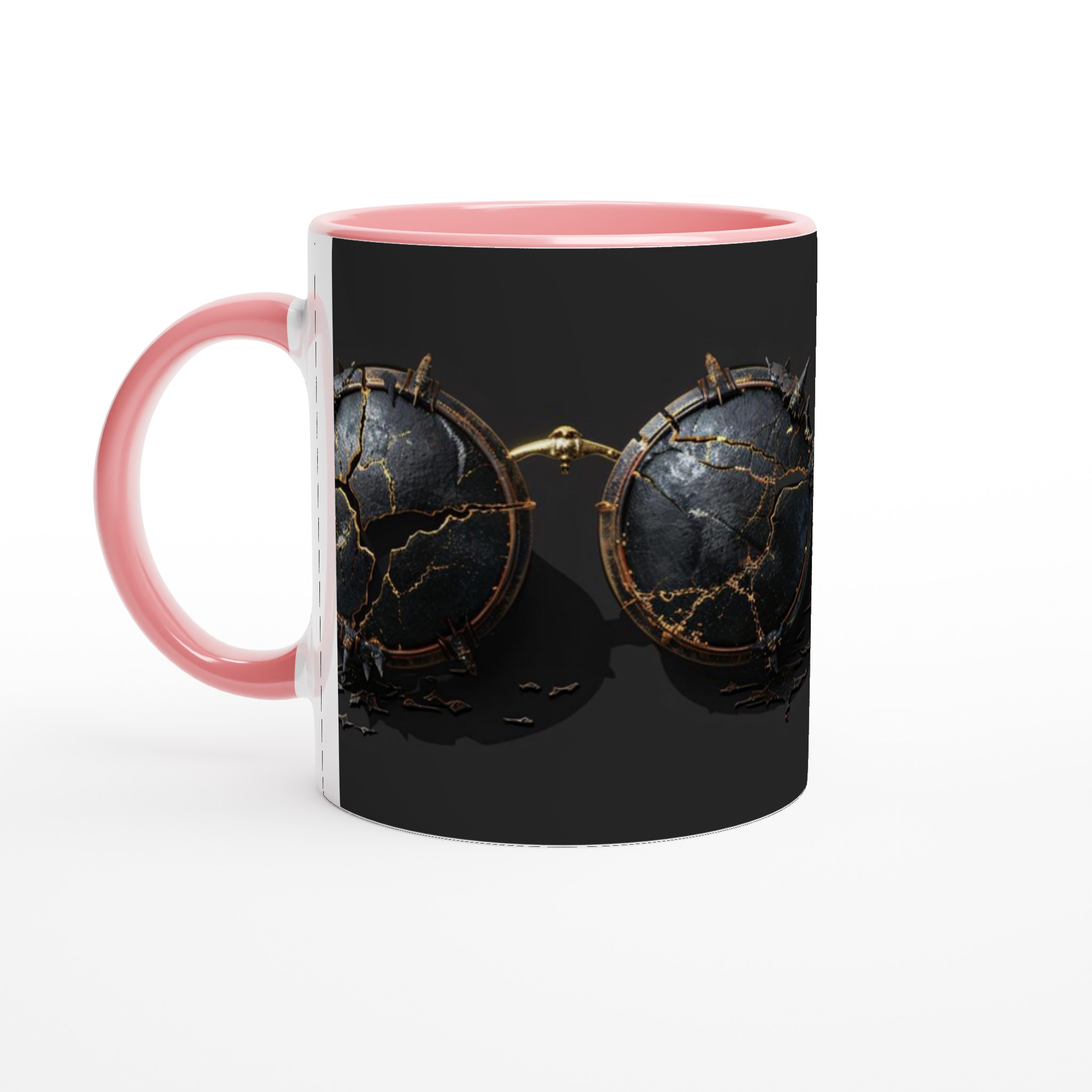 Förlorad Värld: Exklusiv Keramikmugg med Gyllene Sprickor - 11oz Designmugg i ditt val av färg 6 27ddada3-869d-48dc-903d-3d5aa80f9b9b