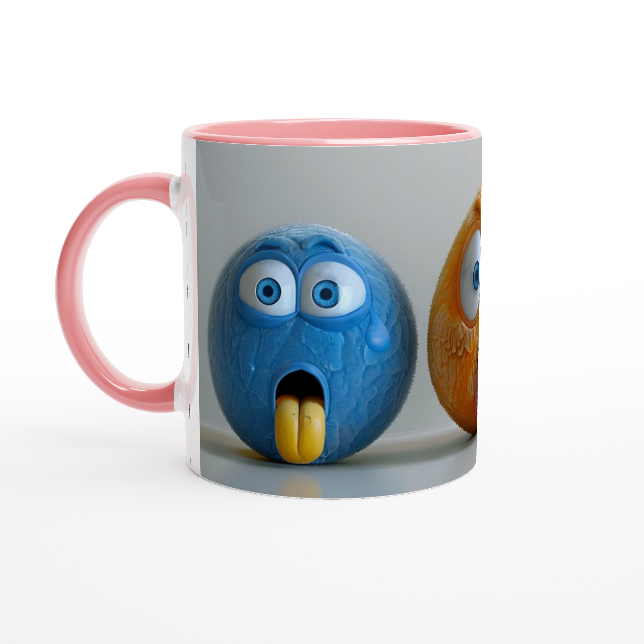 Humoristiska Emoji-Muggar – Uttrycksfull 11oz Keramikmugg i Flera Färger 4 28363d2b-fd7e-42f3-b049-a51bcbc67971