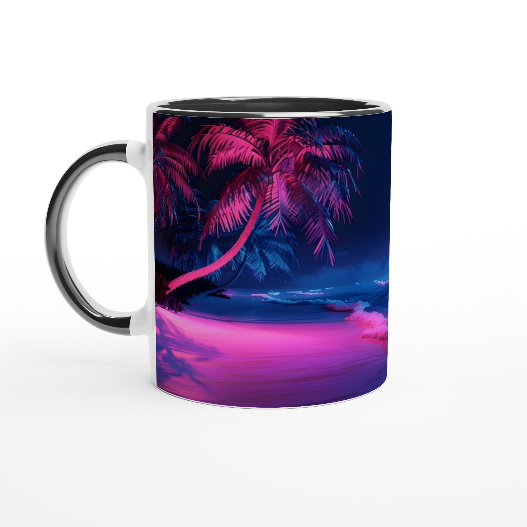Neon Beach Dream Keramikmugg – 11oz Vibrant Tropisk Natt 4 285c2351-98d7-442f-a314-f83f94b24dd0
