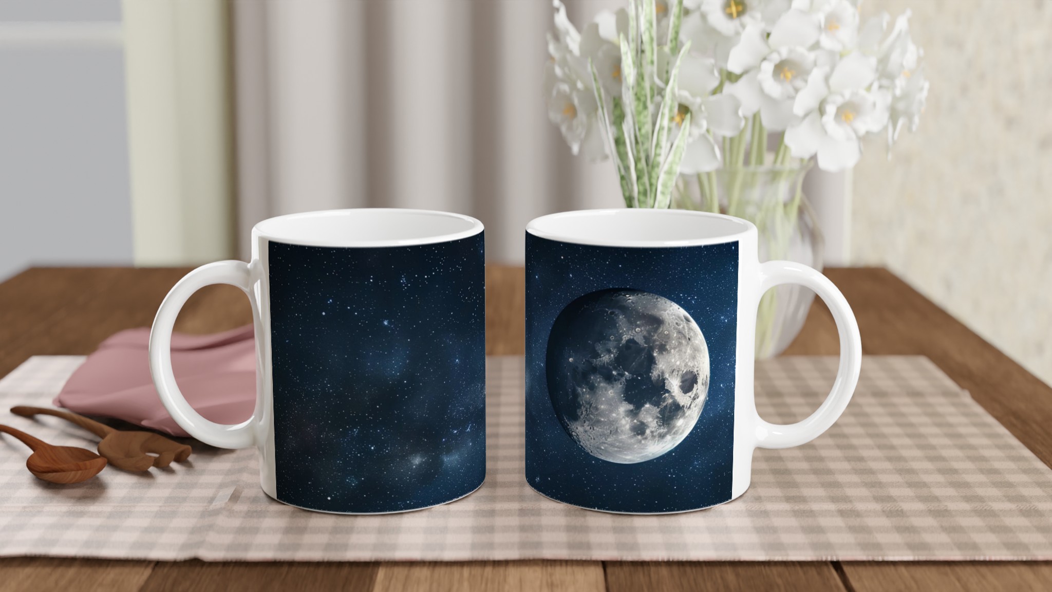 Månnatts Dröm 11oz Keramisk Mugg – Inspirerad av Stjärnor och Rymden i Flera Färger 10 28c3ed38-ccc8-420b-bf64-13a0d996186a