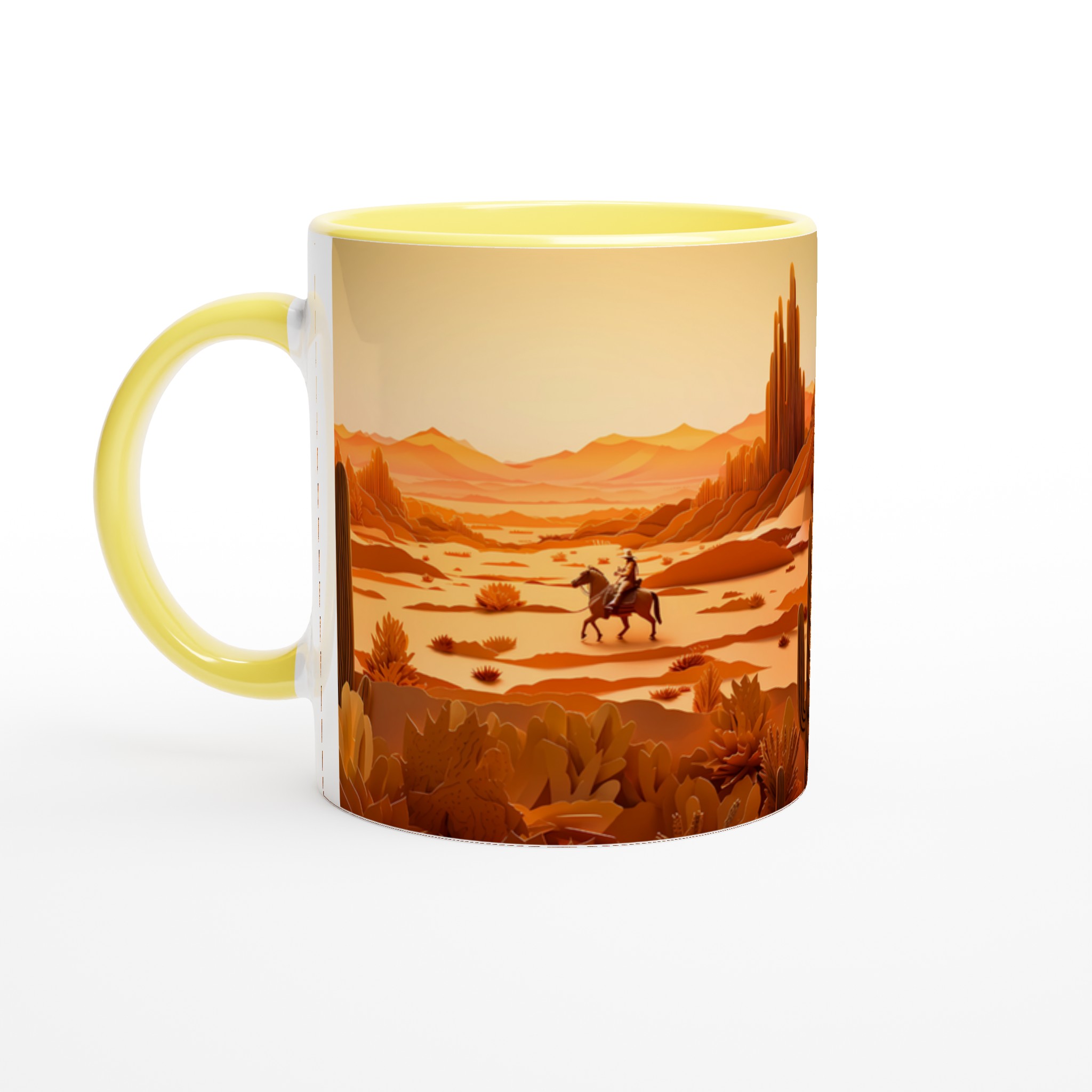 Western Horizon Keramisk Mugg - 11oz Kaffe, Te, Varm Choklad i 7 Färger 5 294ffdf3-5c8e-4a38-9889-e6c3f6afe7d3