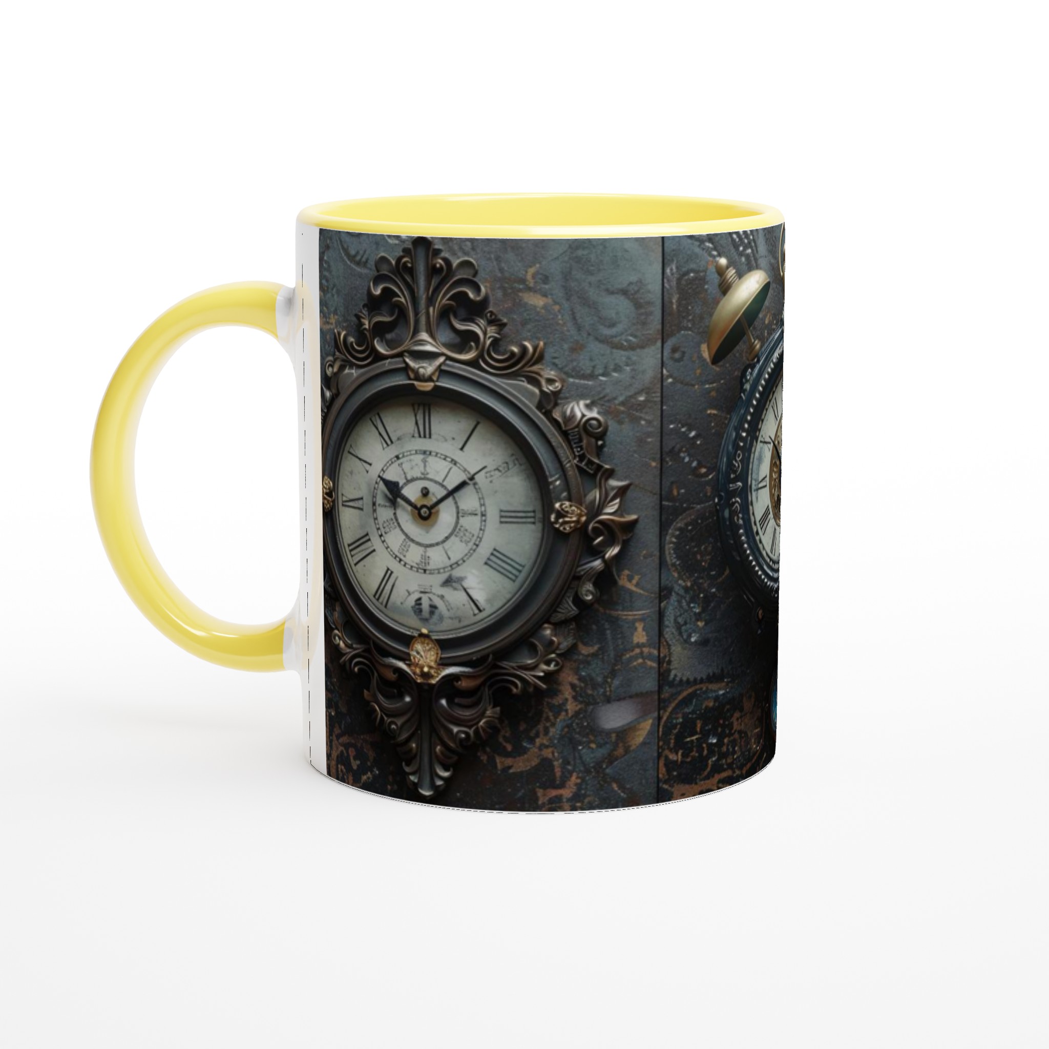 Tidlös Elegans: 11oz Keramikmugg med Vintage Art Deco-Inspirerad Design – Välj Din Färg! 5 29576088-6d85-40aa-9fca-99f7886e11dd