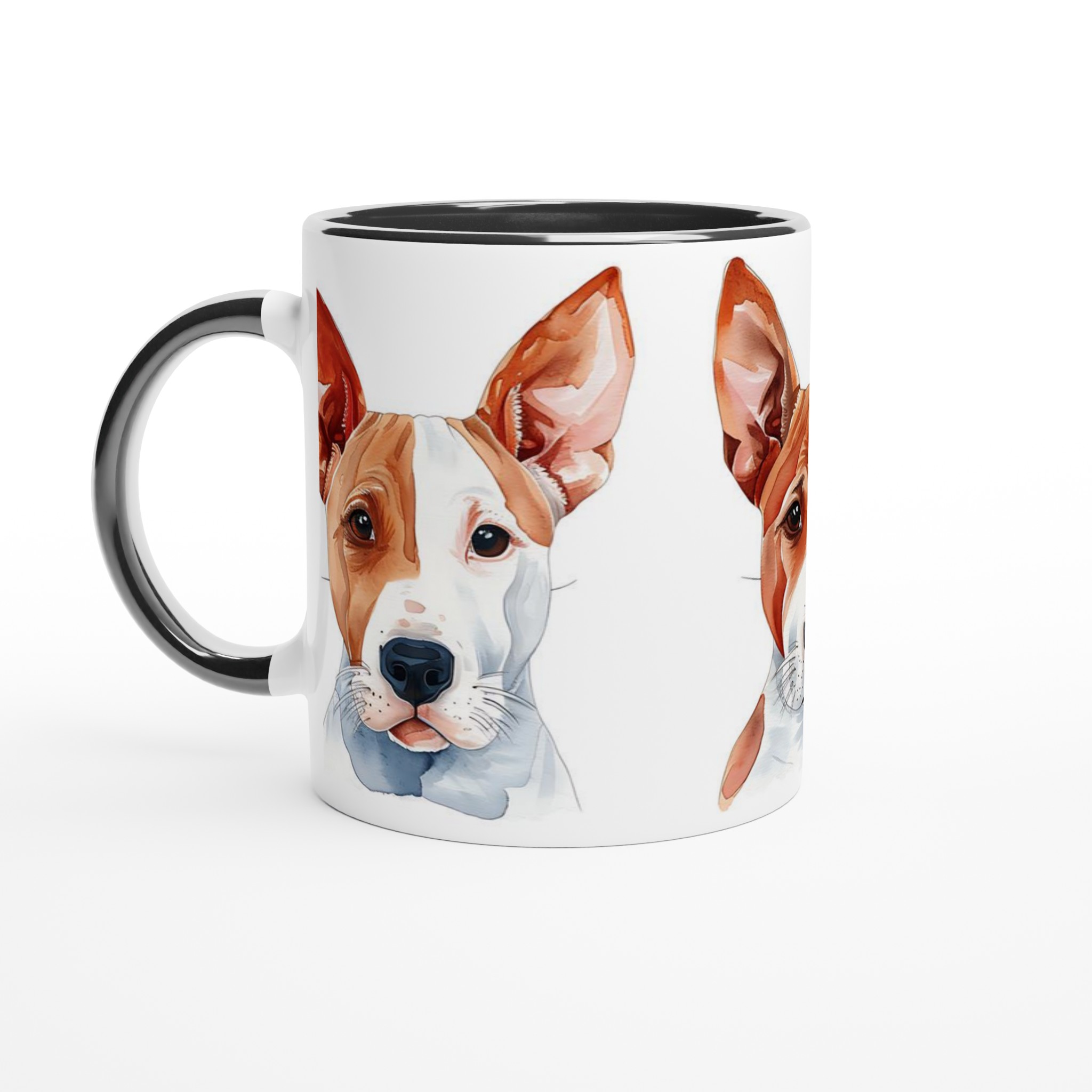 Vacker Basenji Akvarellmugg – Personlig Kaffekopp i Flera Färger 2 296d03d4-d376-48ac-8e10-432c866f143f