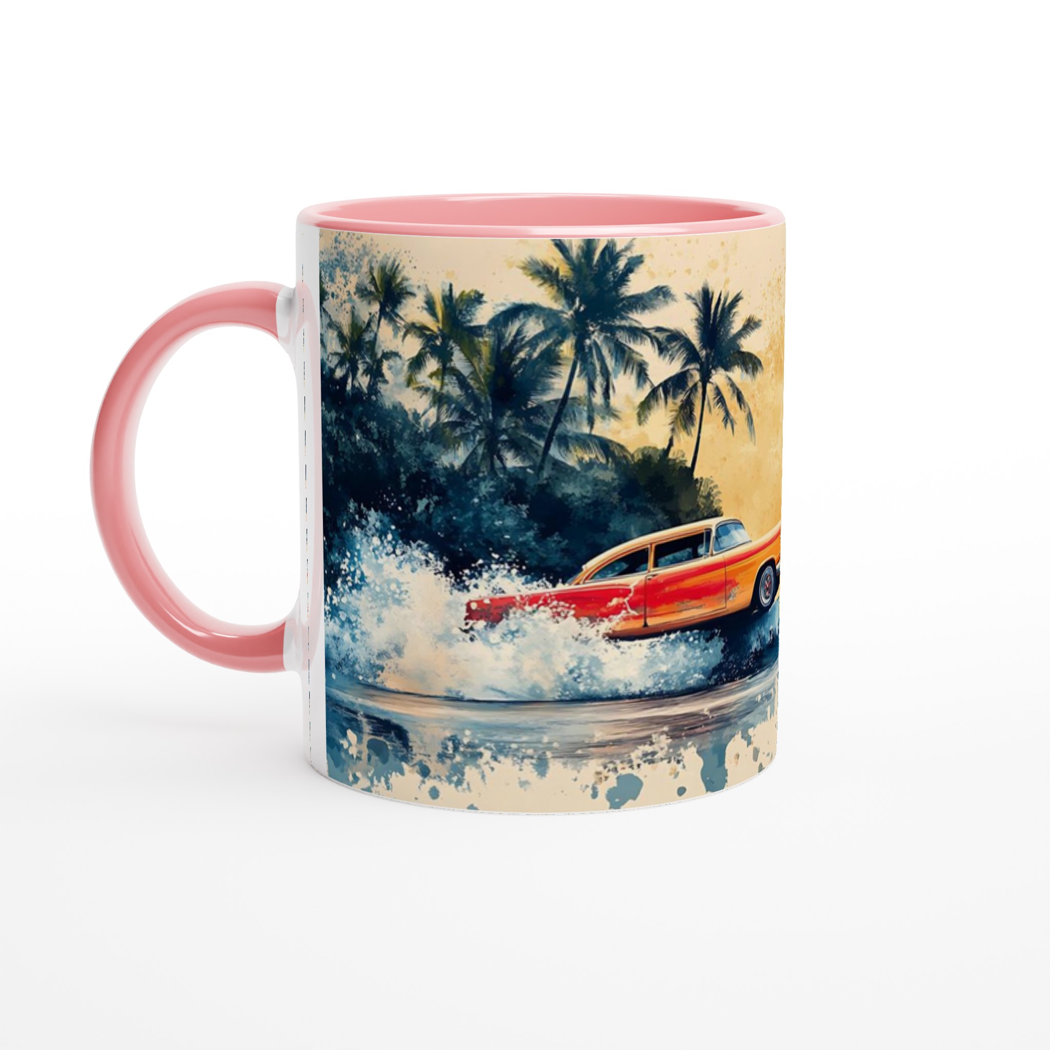 Retro Surfari – 11oz Keramikmugg i din valfria färgpalett 4 296d9897-04fa-4228-a367-e1e27cce3e13
