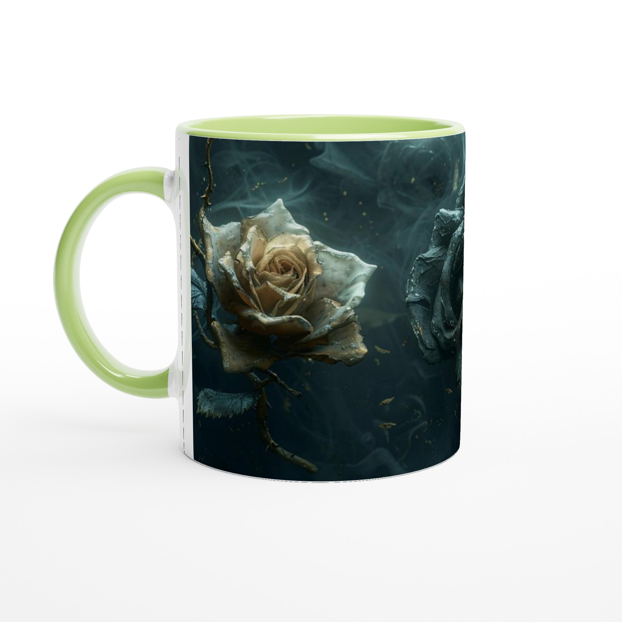 Mörk Romantik Keramikmugg - Gotisk Ros & Skalle Design i 11oz 3 29d6d72e-ee5b-4a3a-b61b-299148dbede8