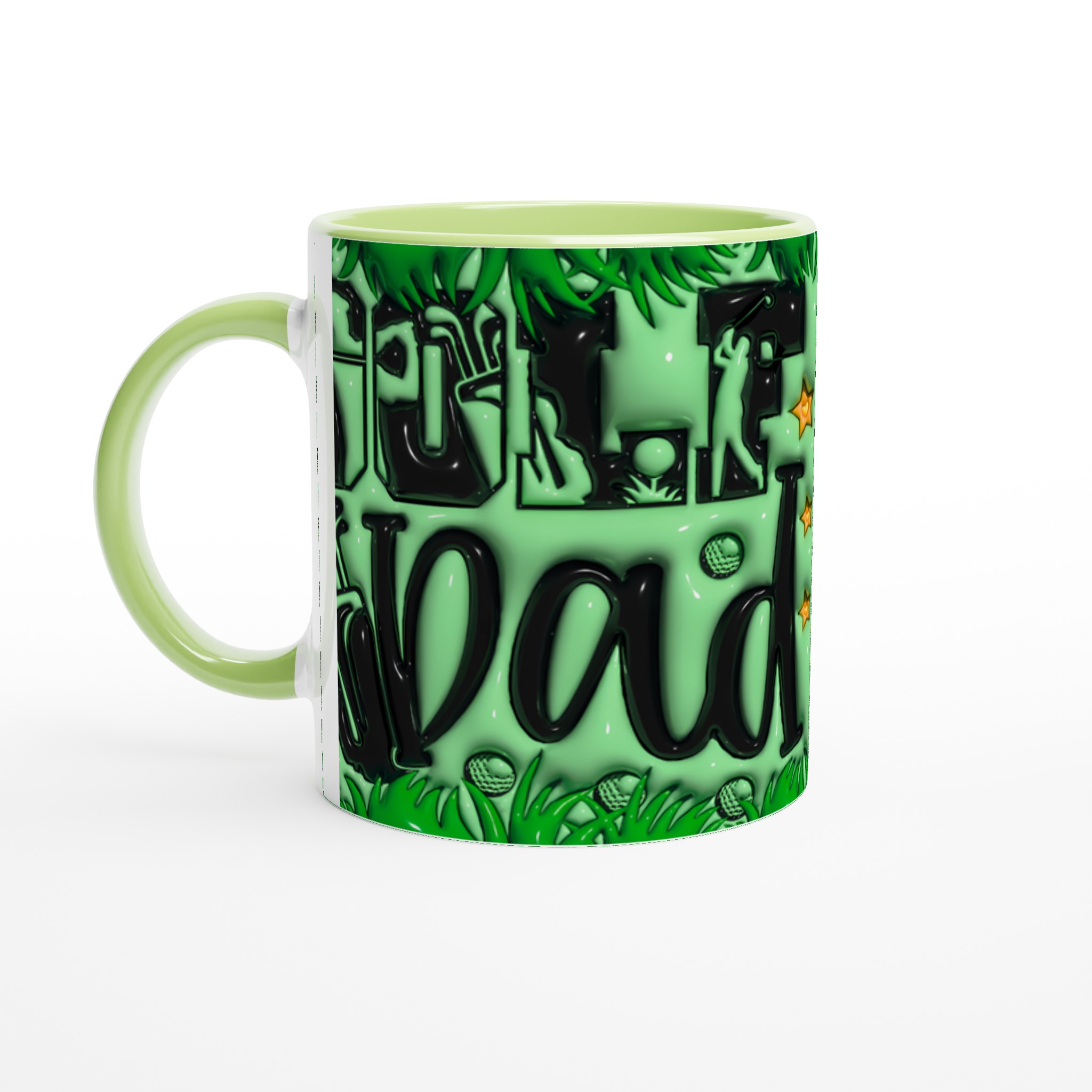 "Golf Dad" Keramisk Mugg – Den Perfekta Presenten för Golffantasten i Ditt Liv, Finns i 7 Färgglada Nyanser! 3 2a04a311-6687-4dda-81a4-742f75010ee7